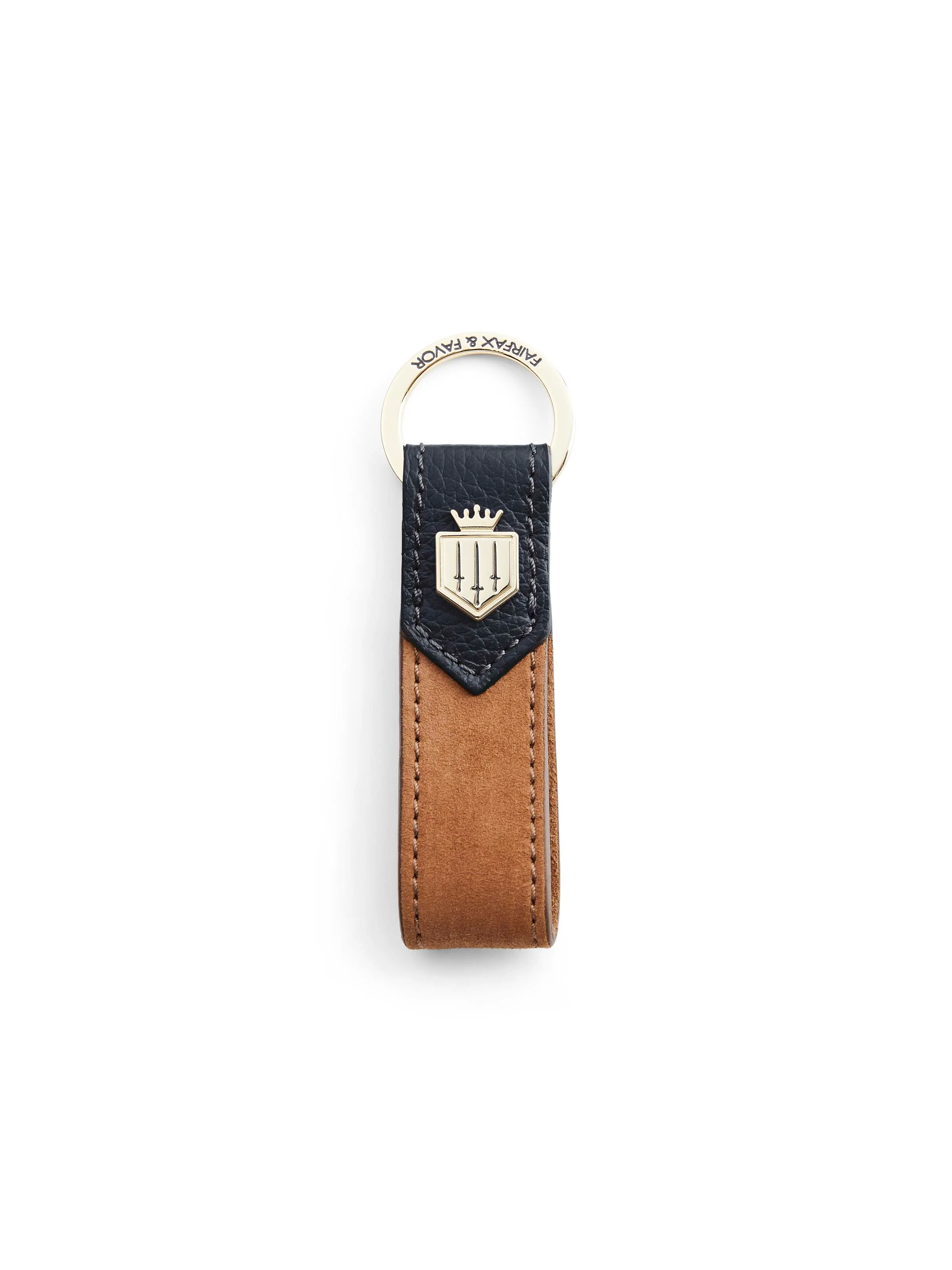 Key Ring - Tan & Navy - Image 3