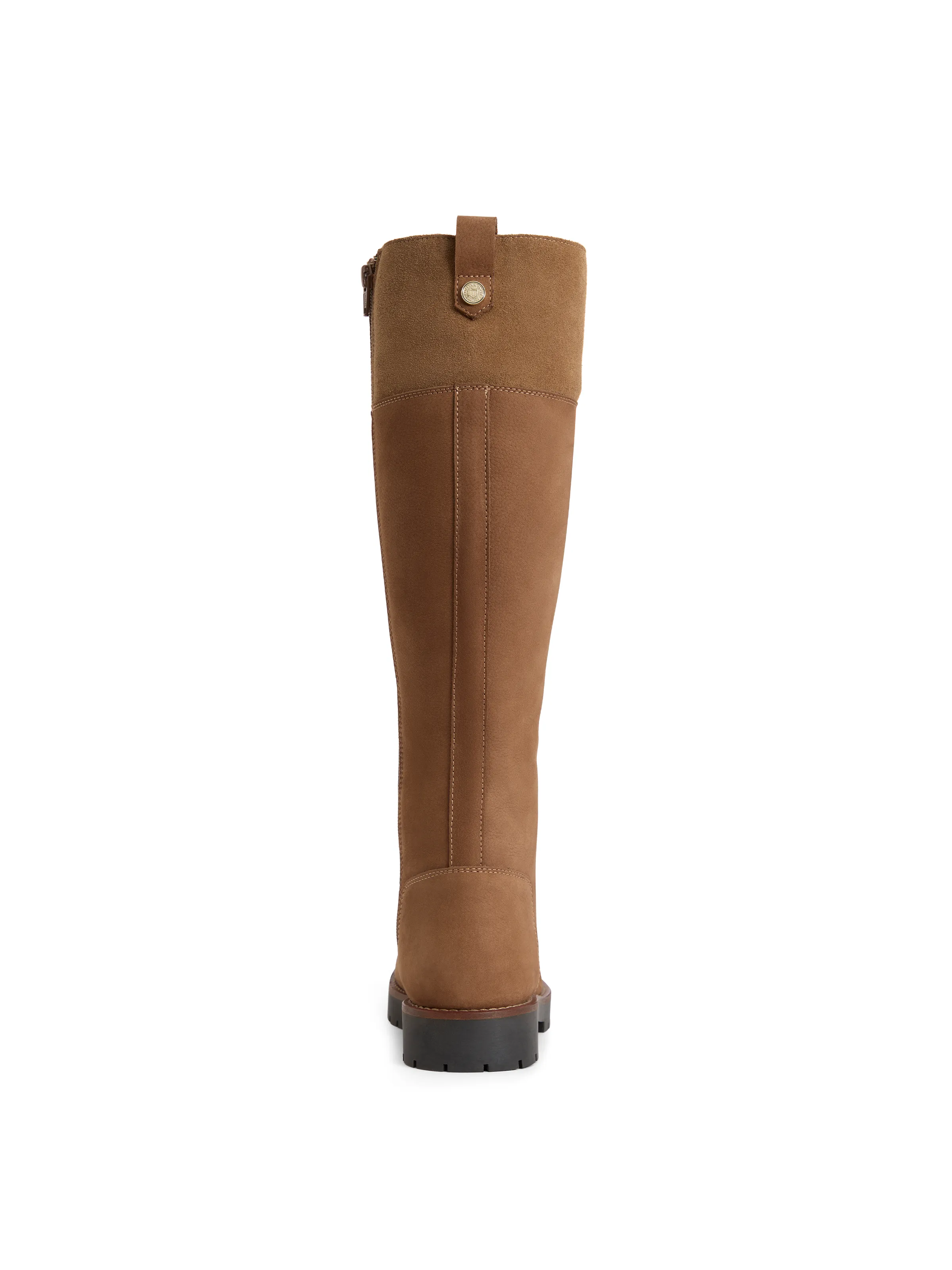 Knee High Shearling Lined Anglesey - Cognac Nubuck - Image 7