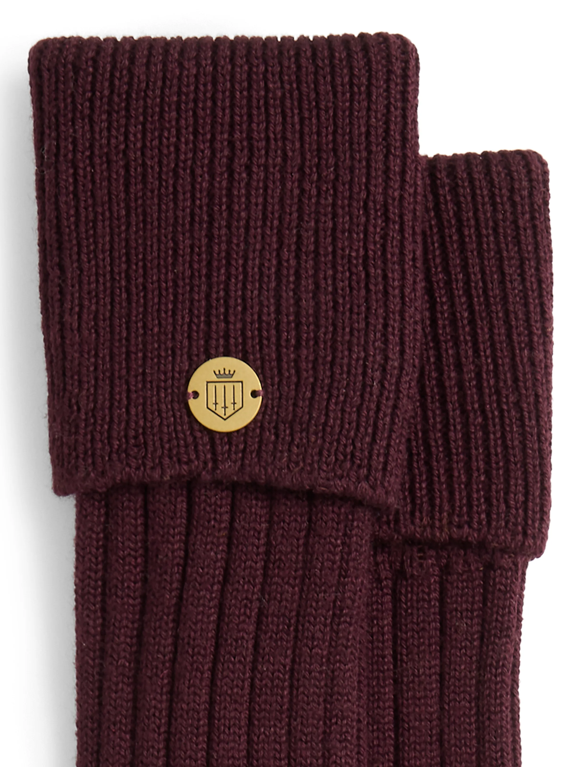 Knee High Merino Sock - Elderberry - Image 3