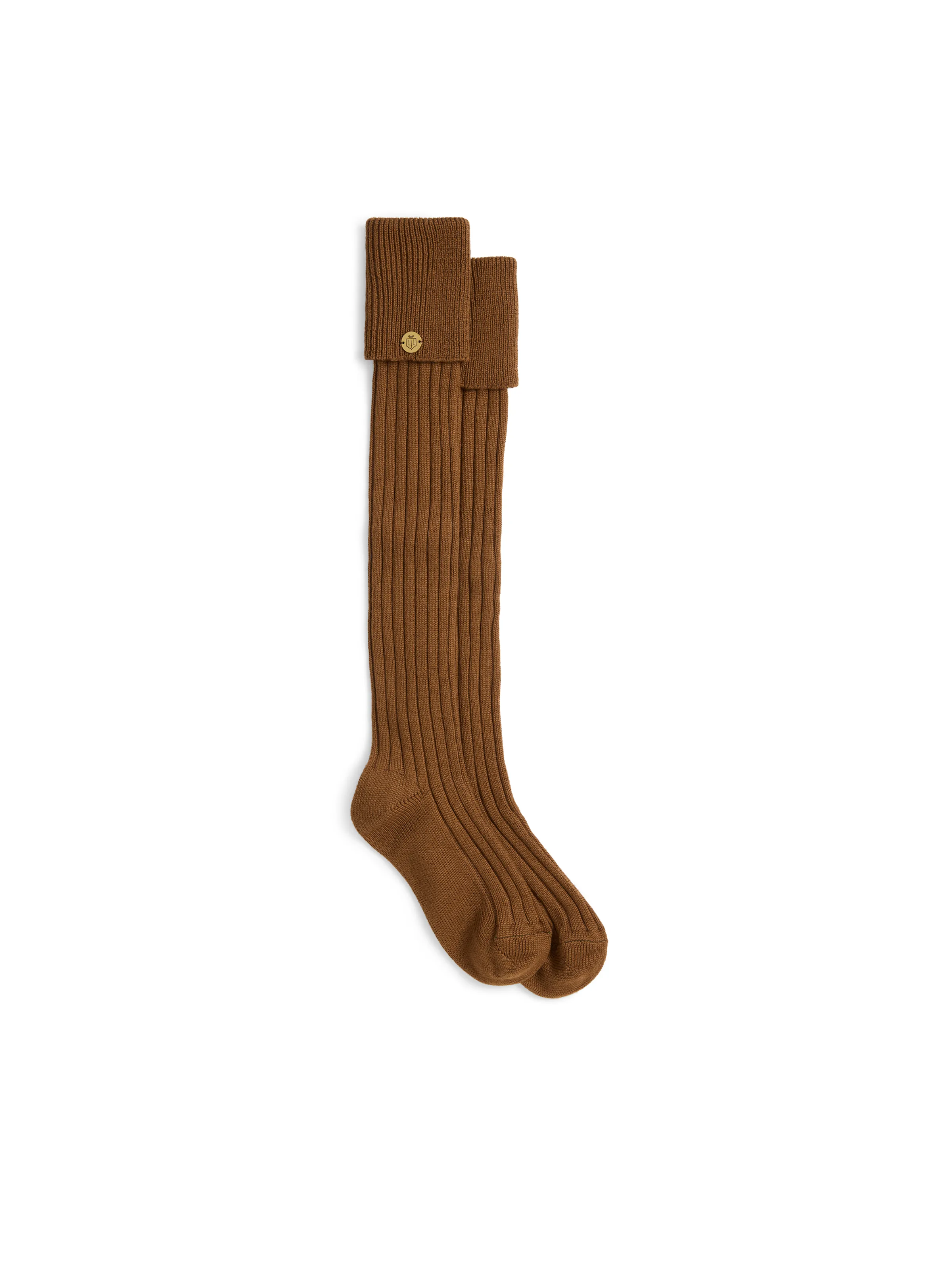 Knee High Merino Sock - Tan