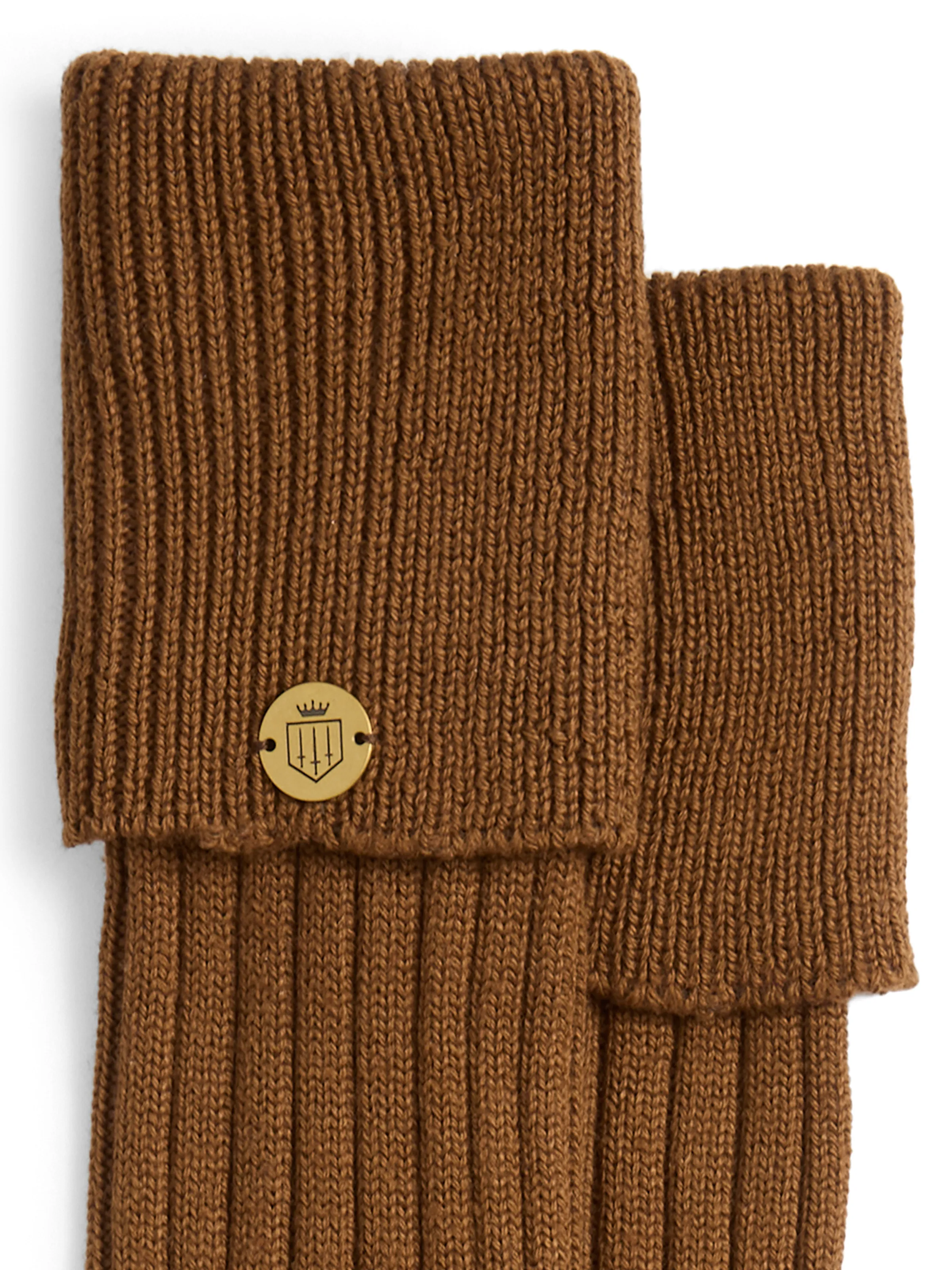 Knee High Merino Sock - Tan - Image 2