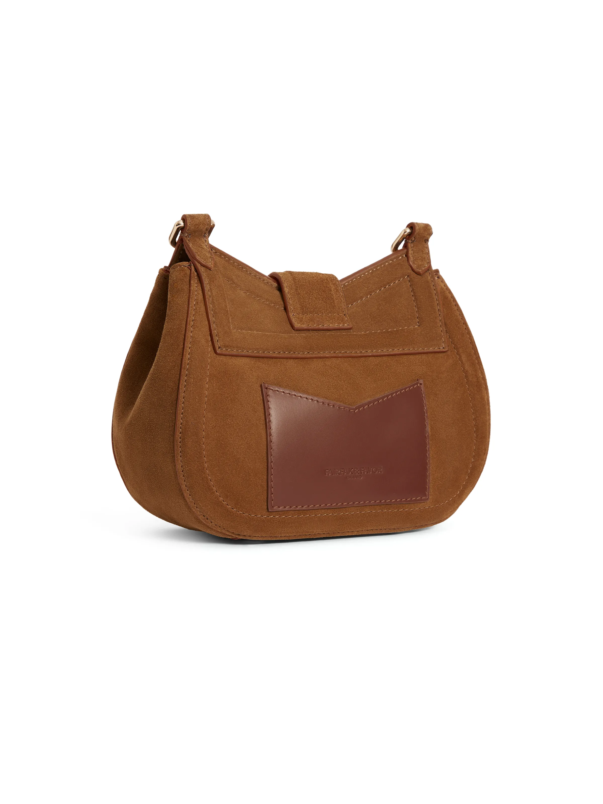 Langham Messenger Bag - Tawny Suede - Image 3
