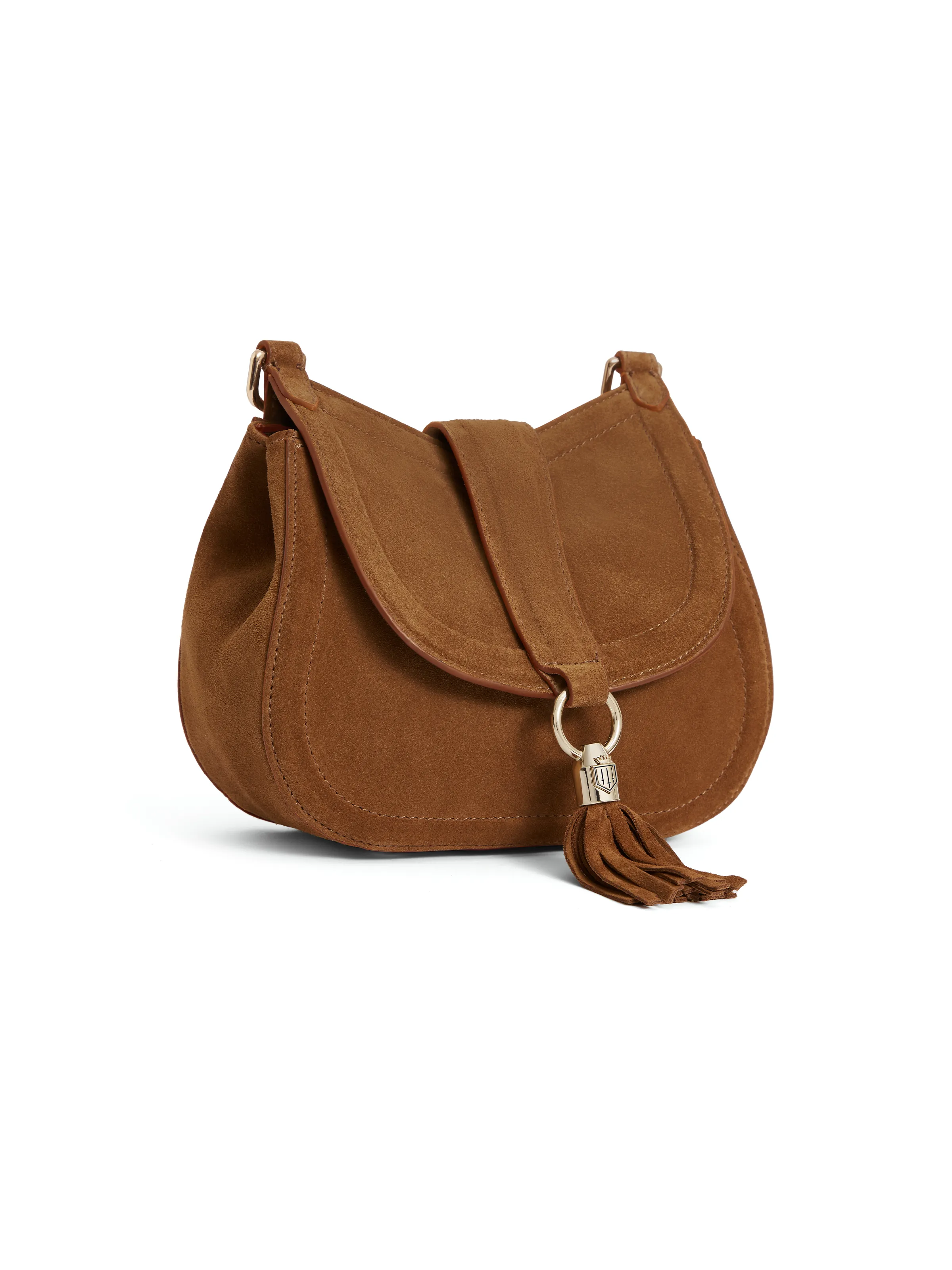 Langham Messenger Bag - Tawny Suede - Image 4