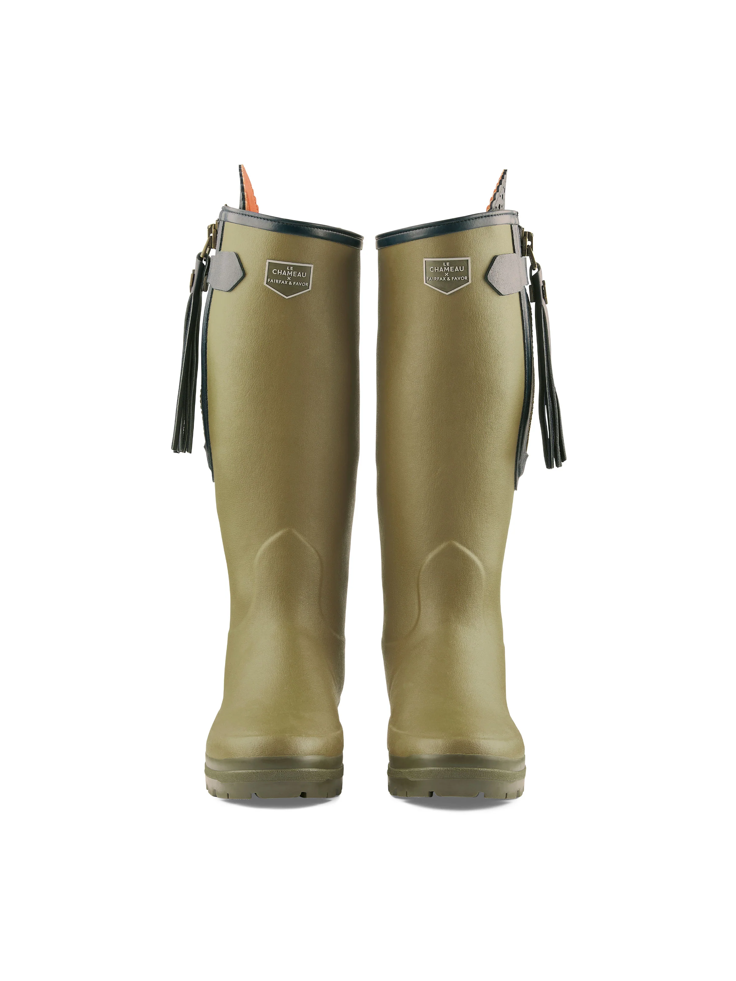 L'Alliance Neoprene Lined Wellington Boot (Regular Fit) - Vert Vierzon - Image 4