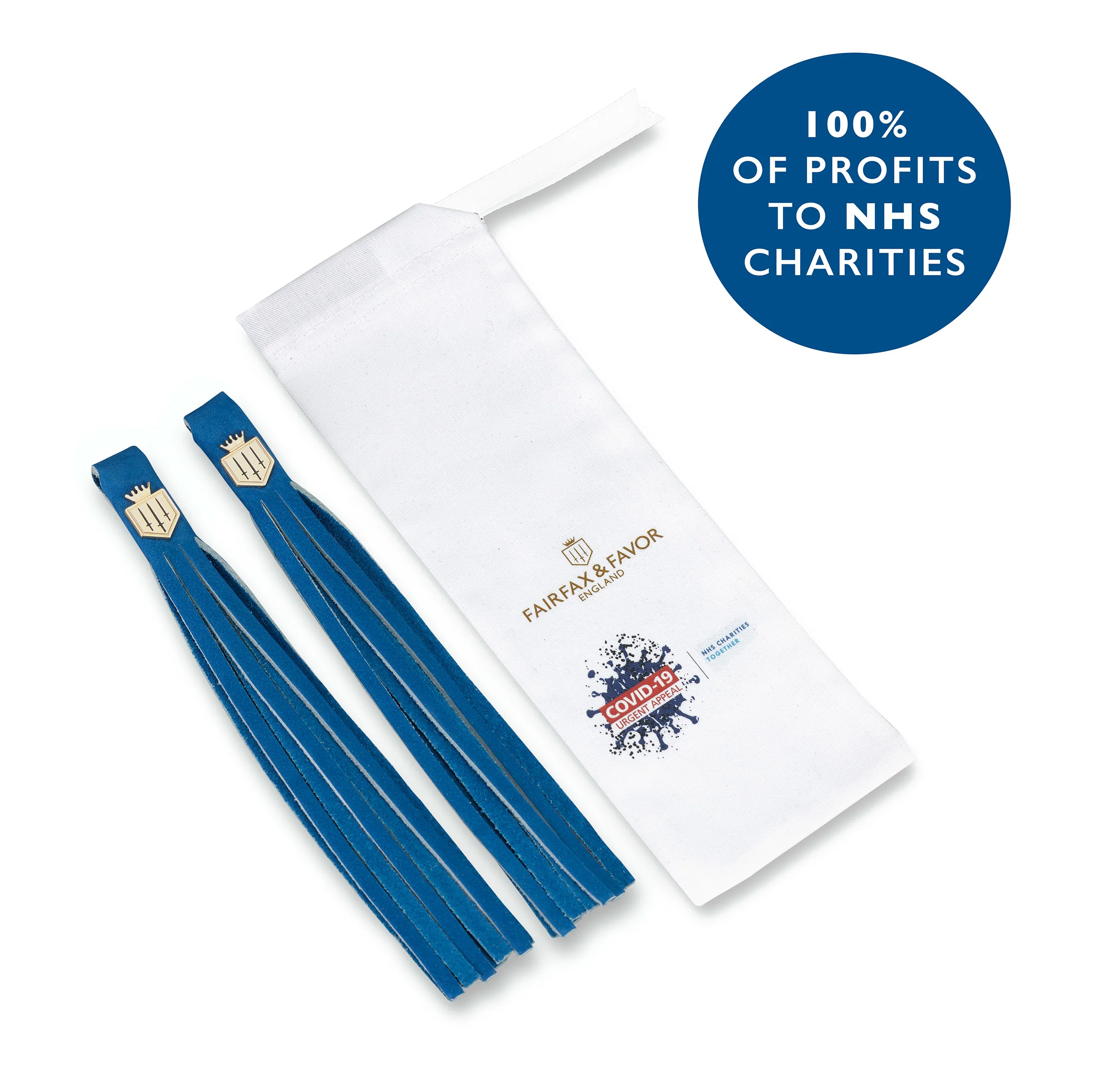 NHS Charities Suede Tassels
