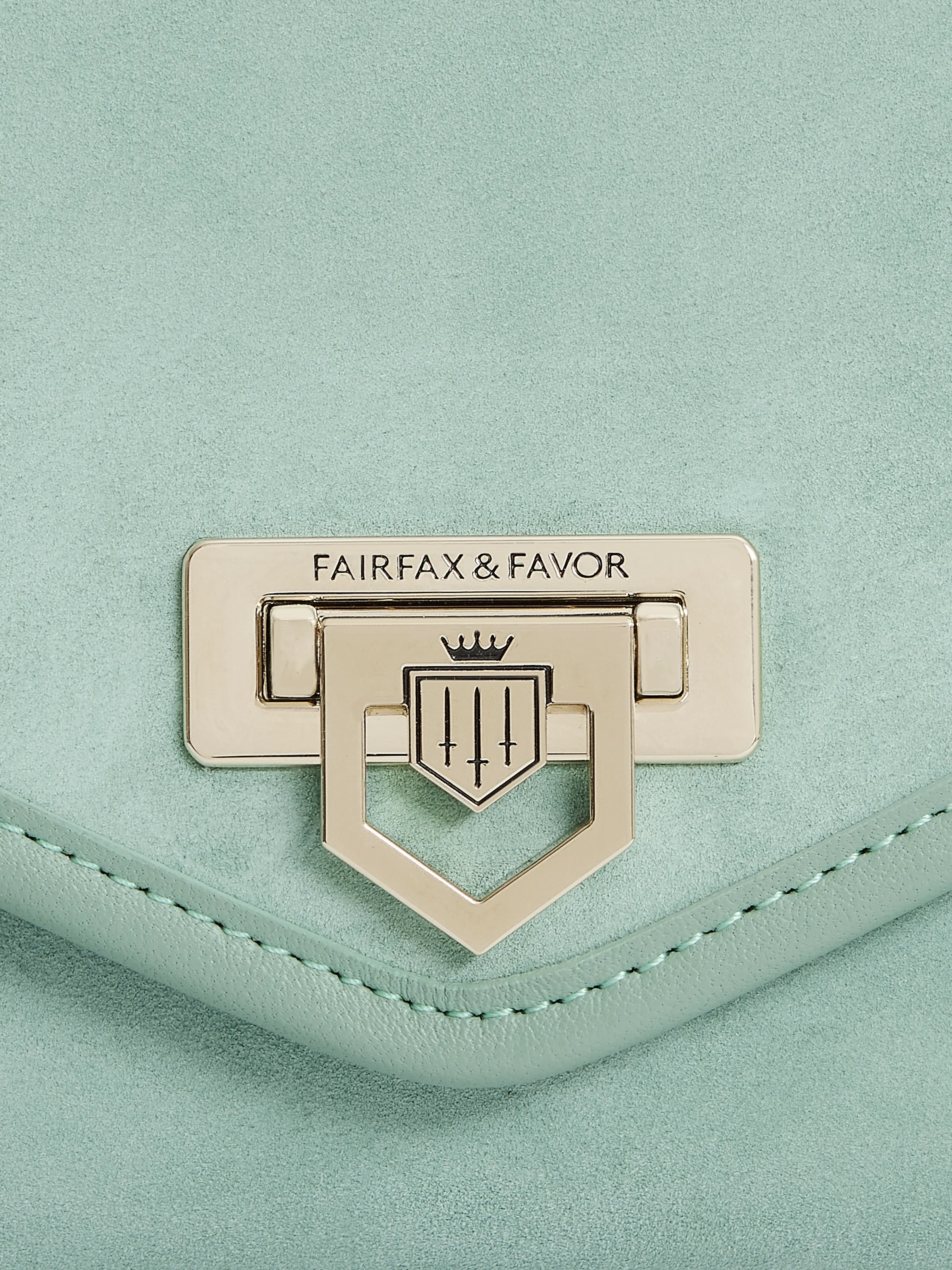 Loxley Clutch Bag - Mint - Image 6