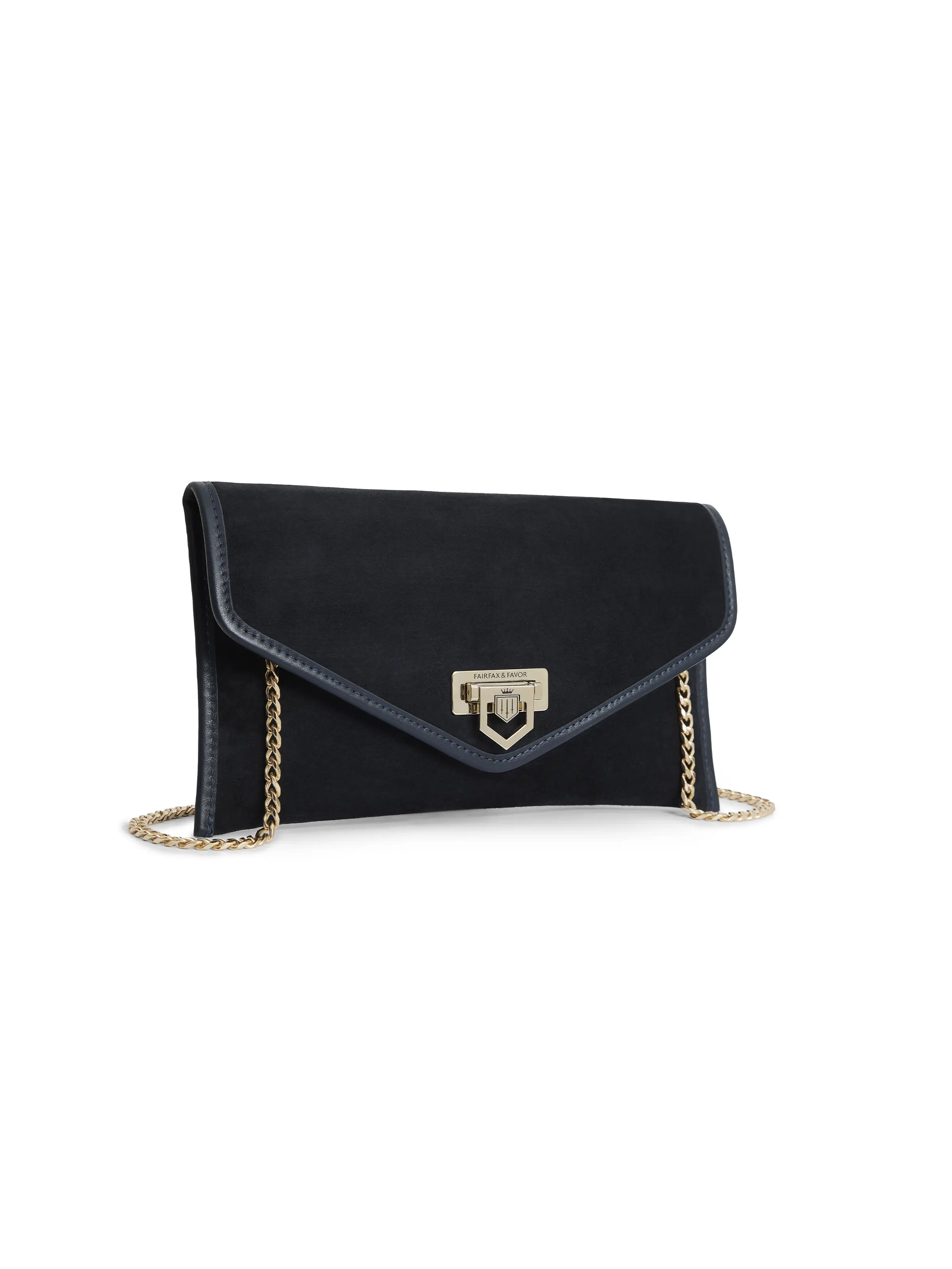 Loxley Clutch Bag - Navy - Image 4