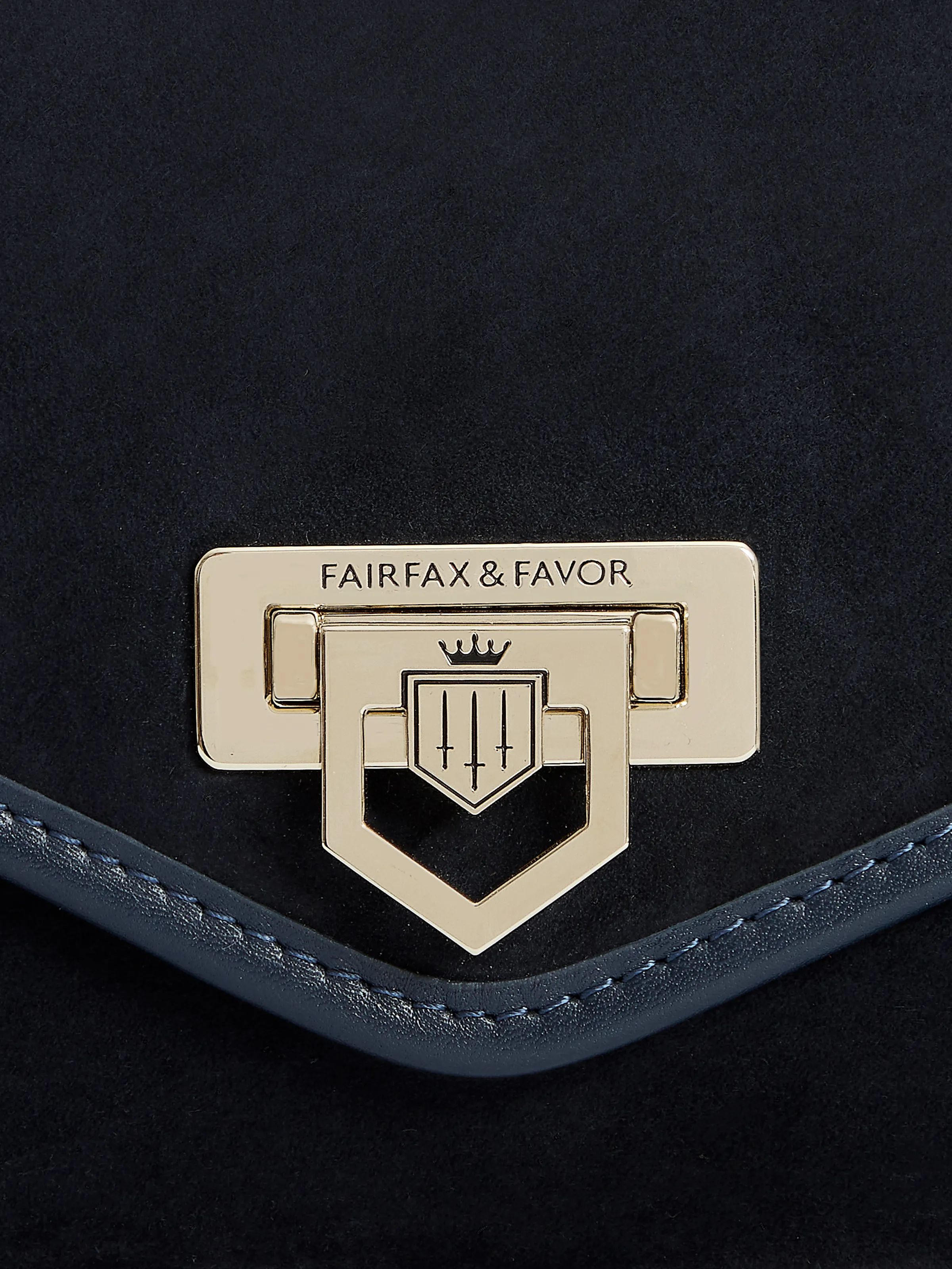Loxley Clutch Bag - Navy - Image 6