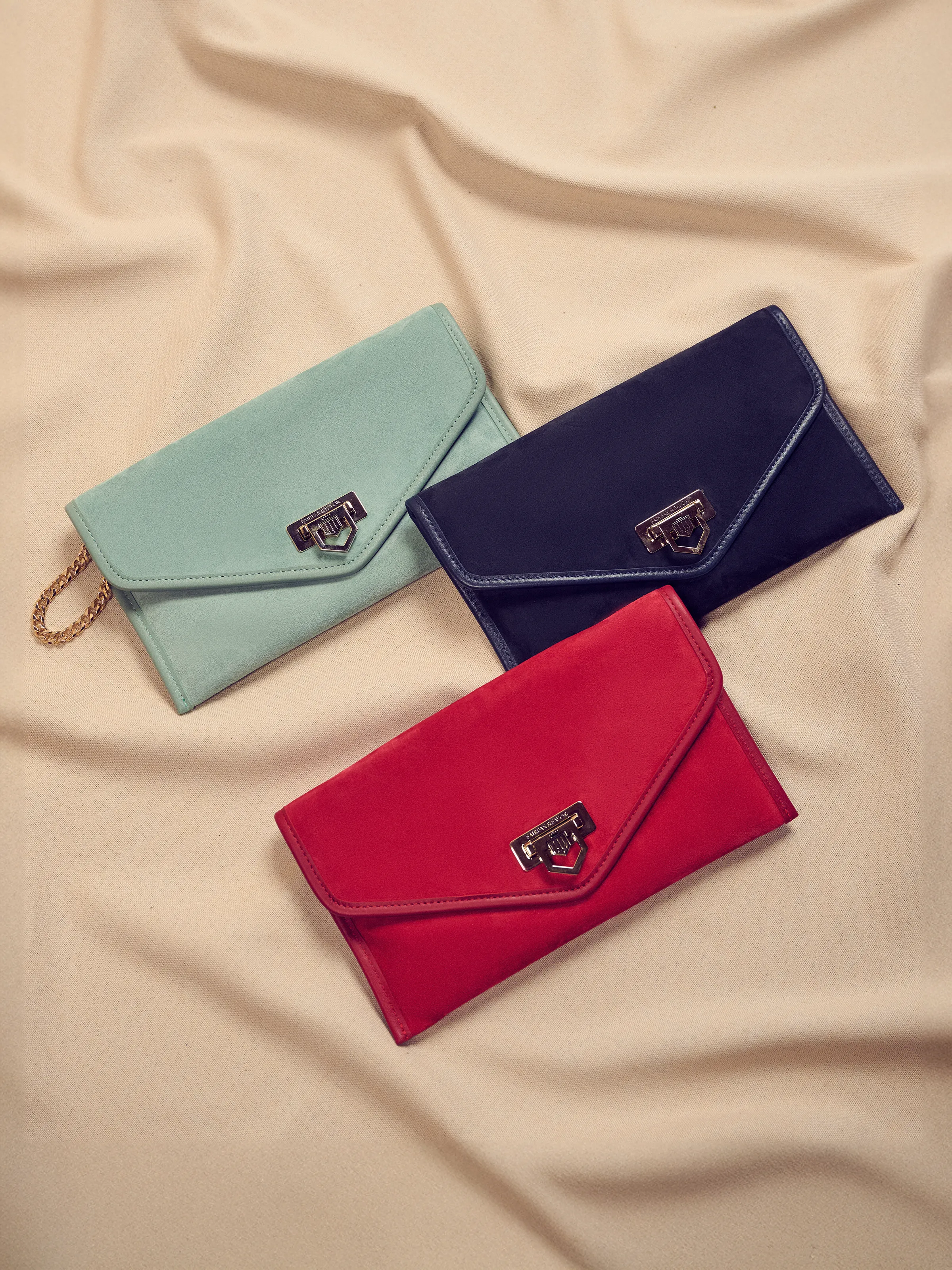 Loxley Clutch Bag - Navy - Image 7