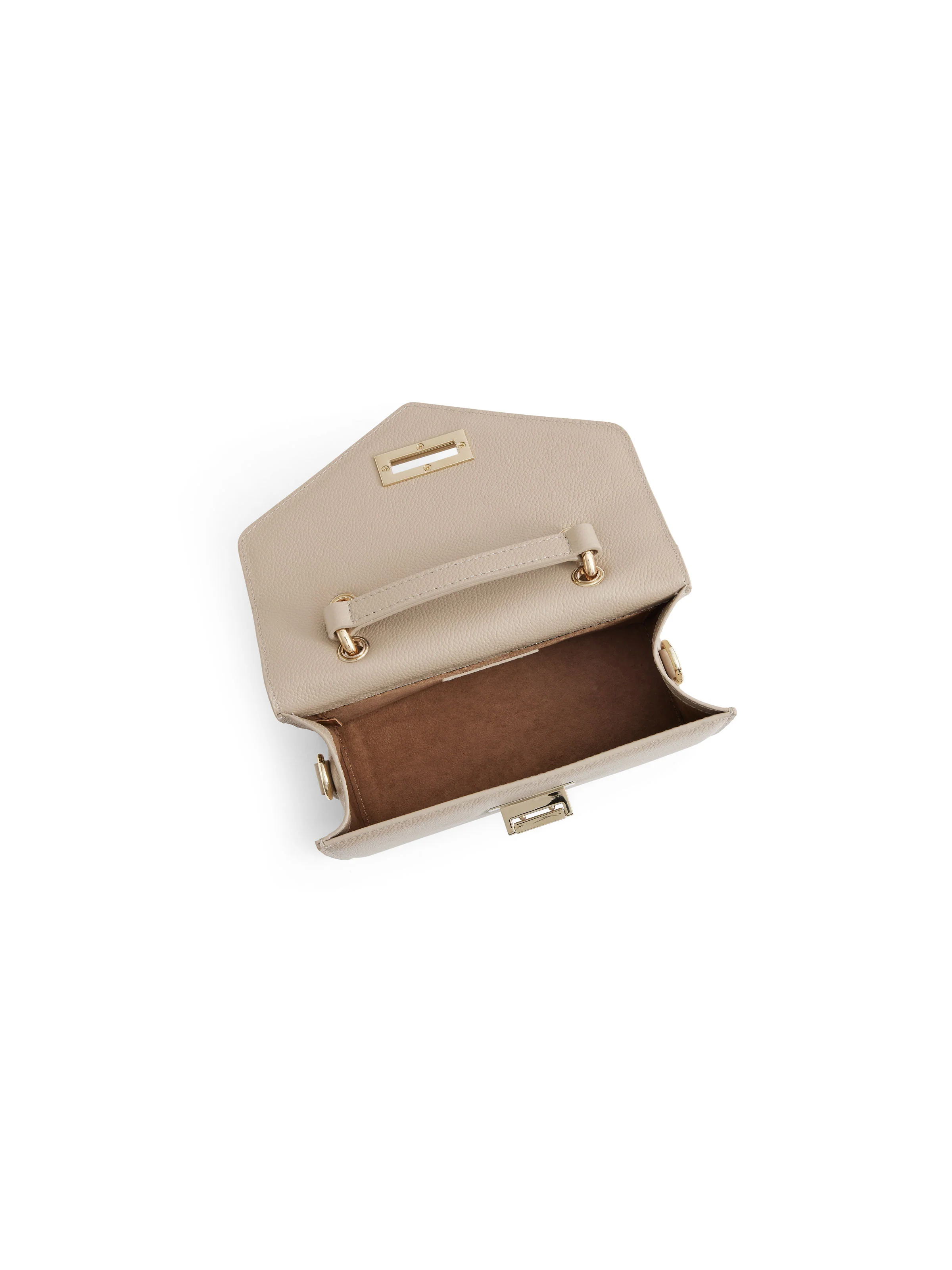 Loxley Mini Cross Body Bag - Stone Leather - Image 4