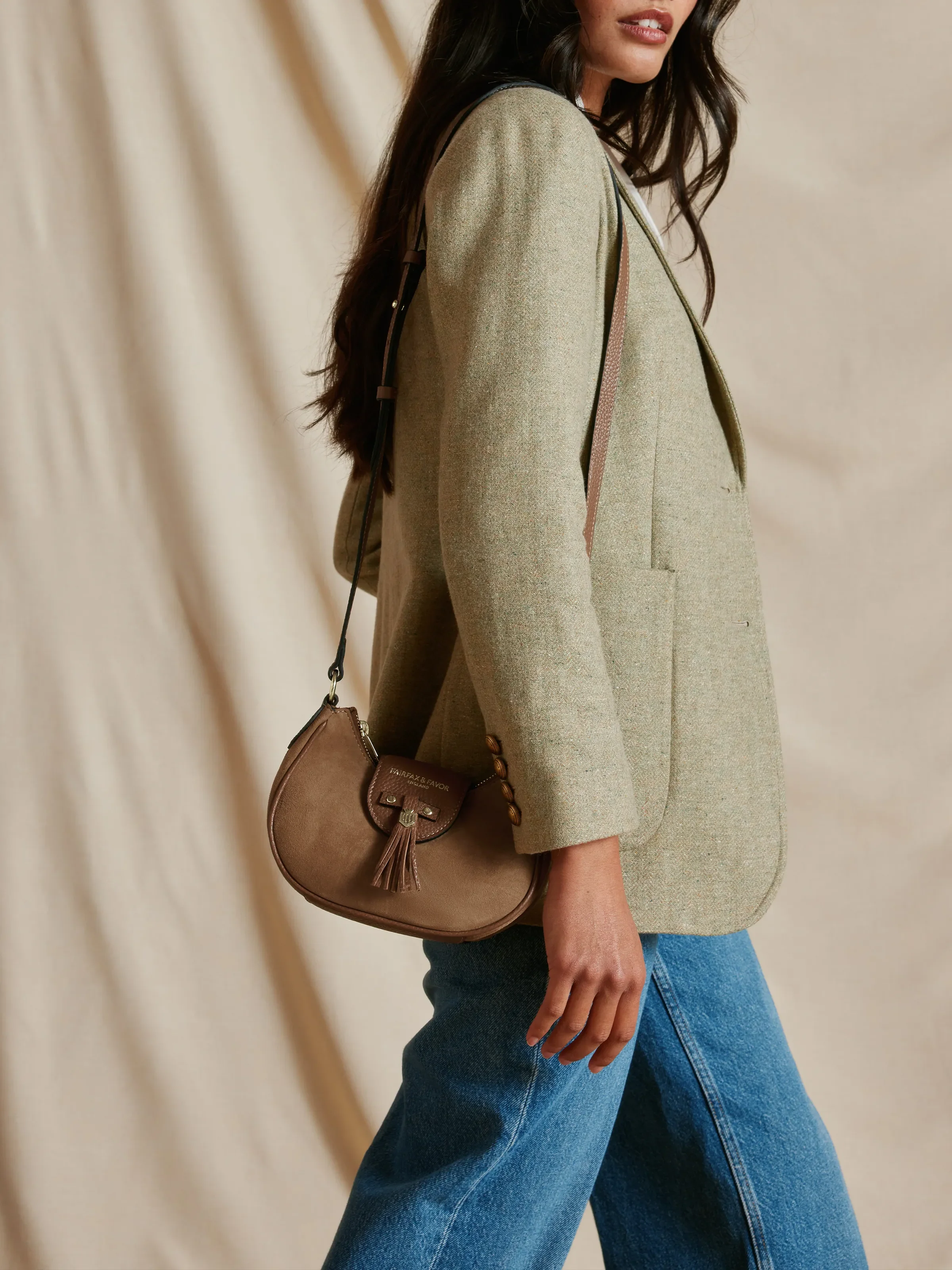 Micro Windsor - Tan Suede - Image 7