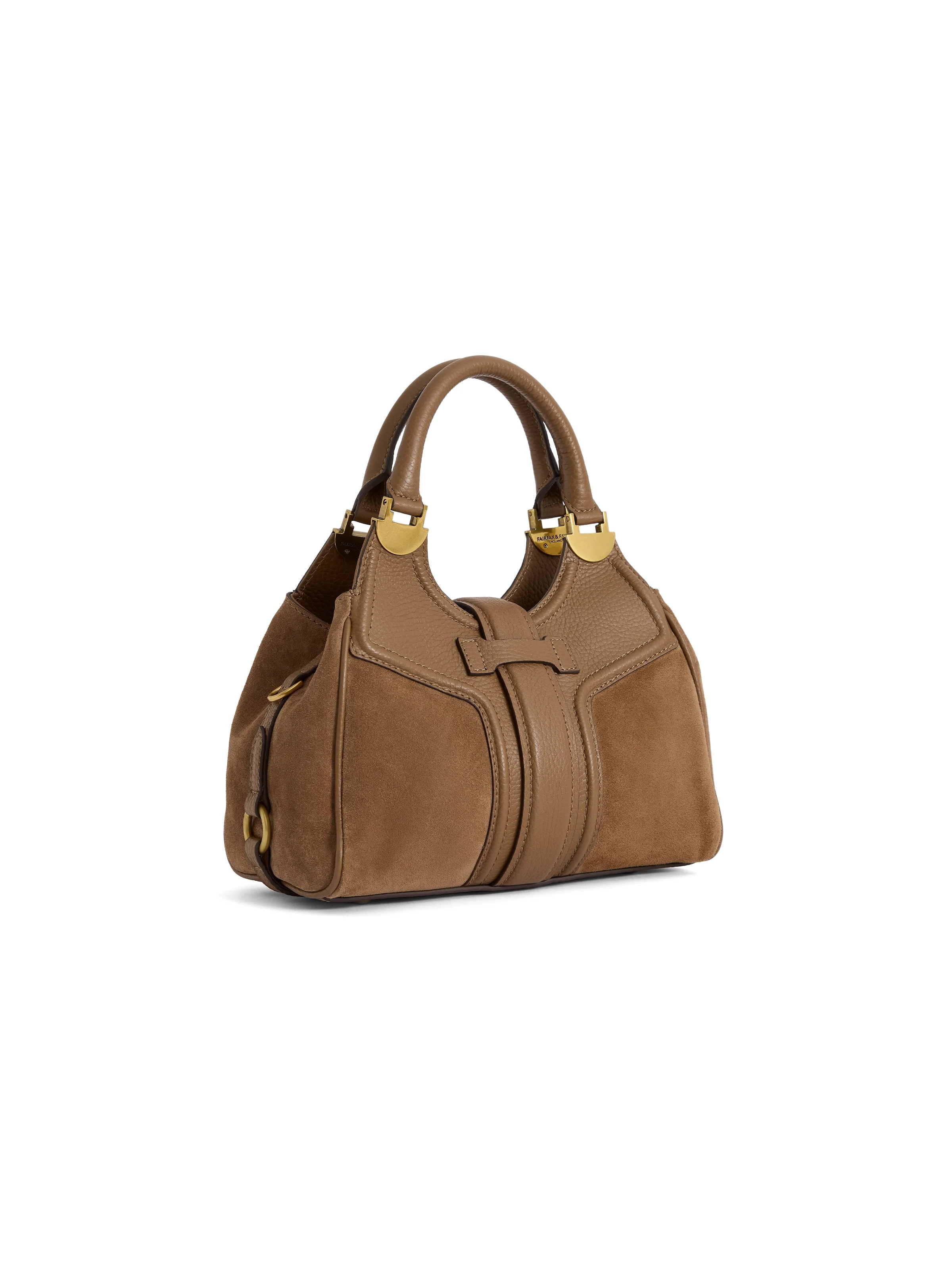 Mini Aviemore Handbag - Tan Suede - Image 3