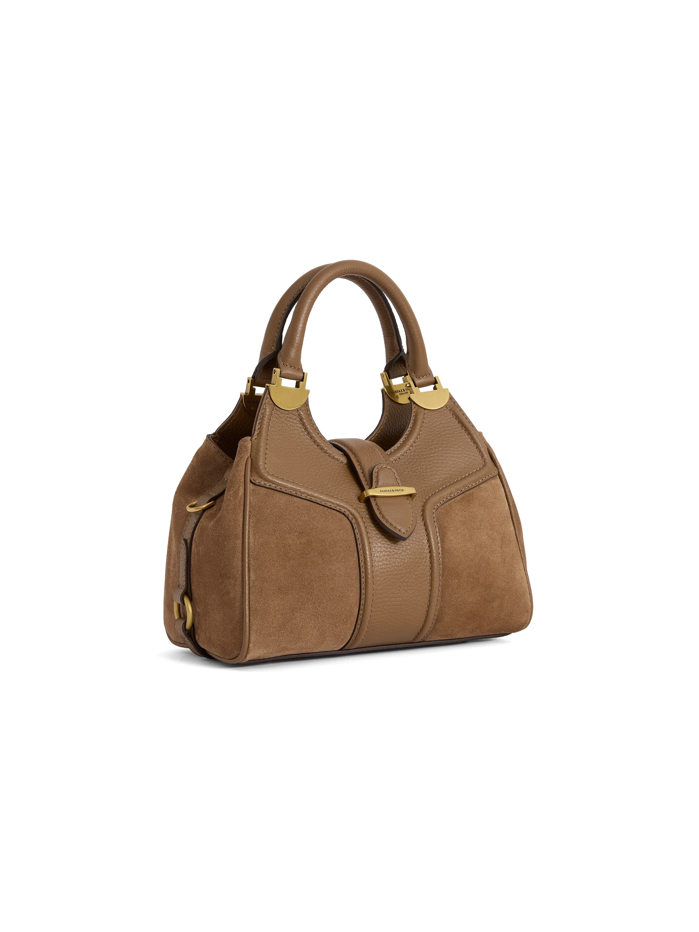 Mini Aviemore Handbag - Tan Suede - Image 4