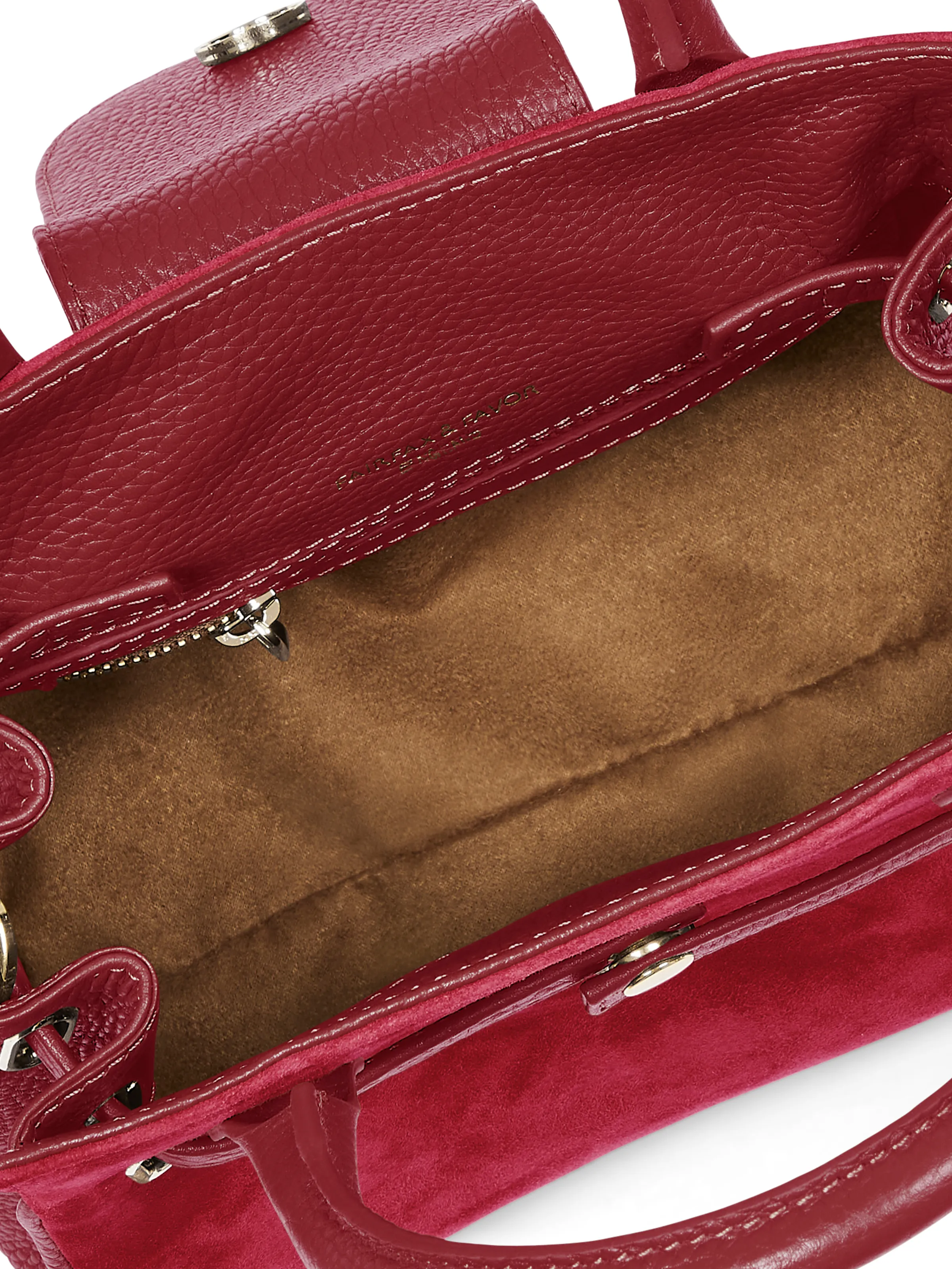 Mini Windsor Handbag - Cherry - Image 5
