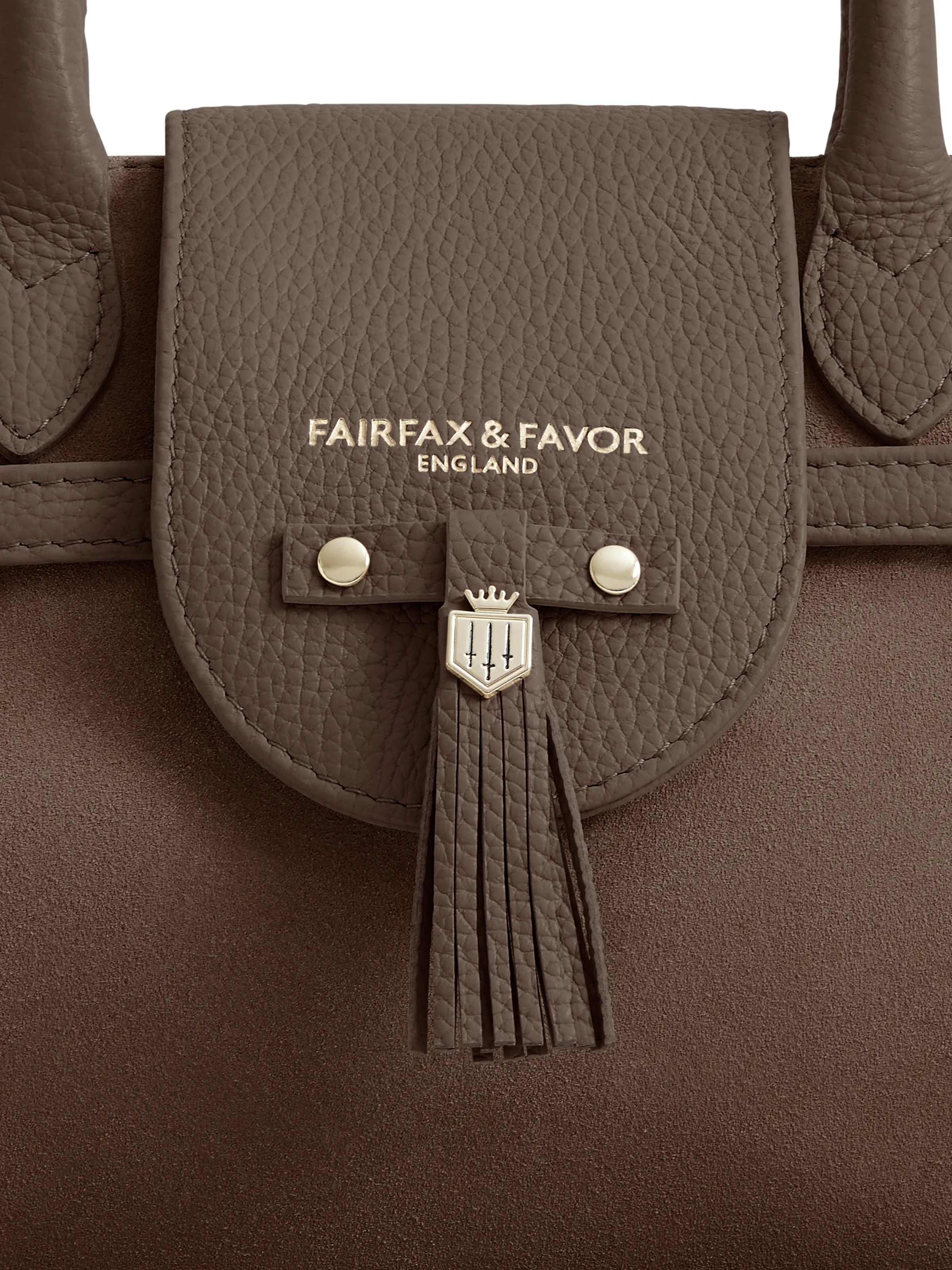Mini Windsor Handbag - Fog Suede - Image 6