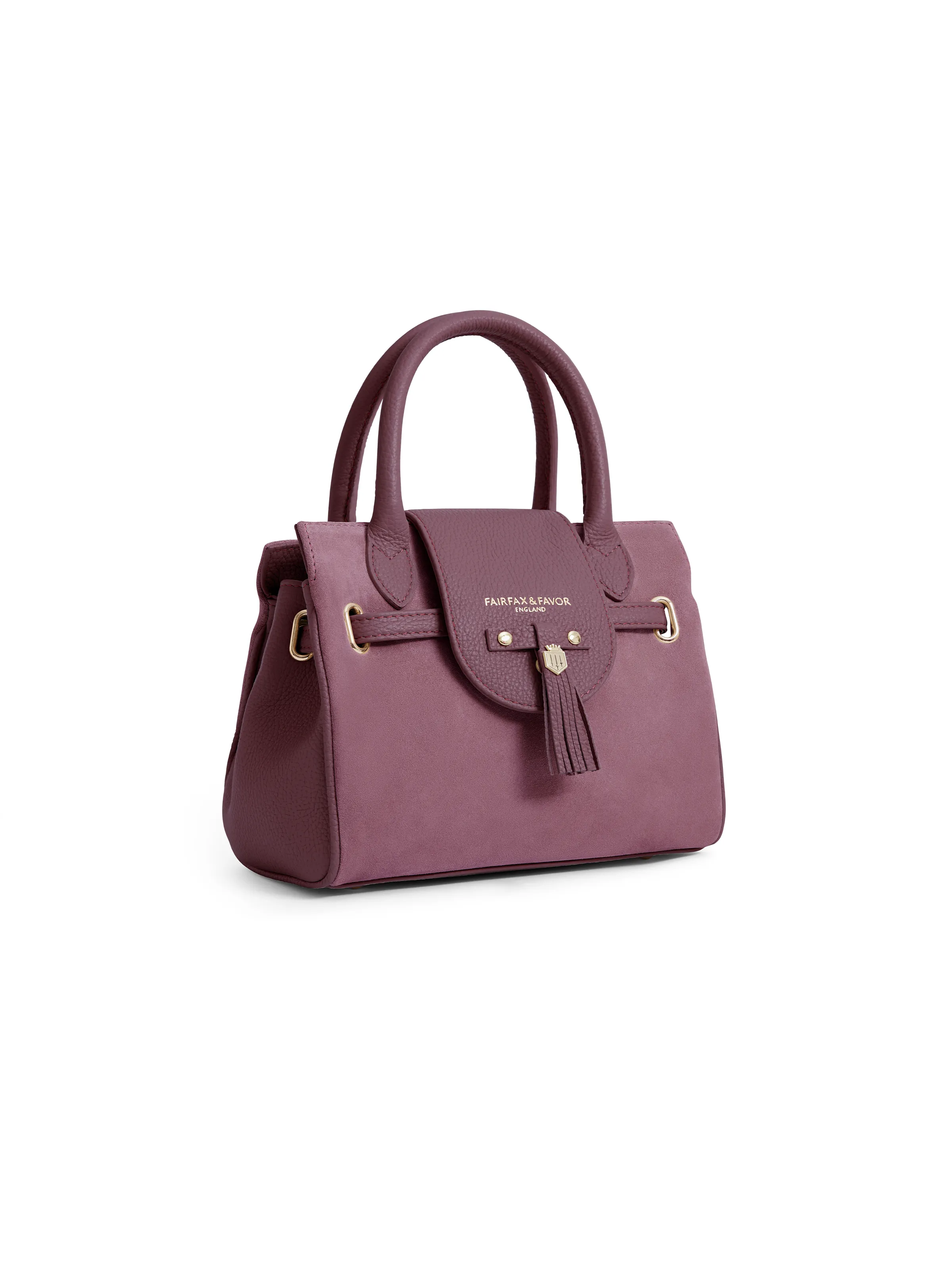 Mini Windsor Handbag - Heather Suede - Image 4