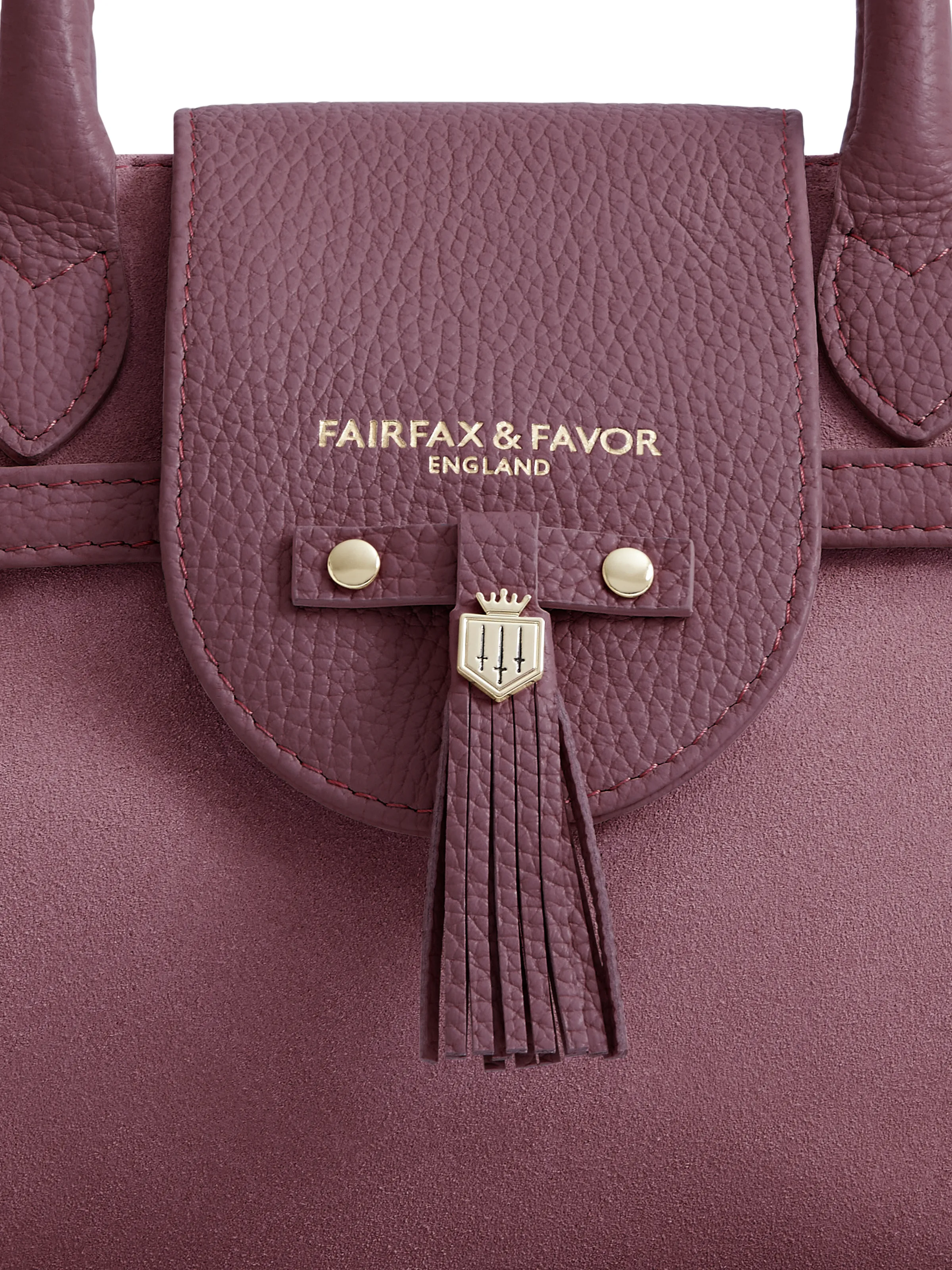 Mini Windsor Handbag - Heather Suede - Image 6