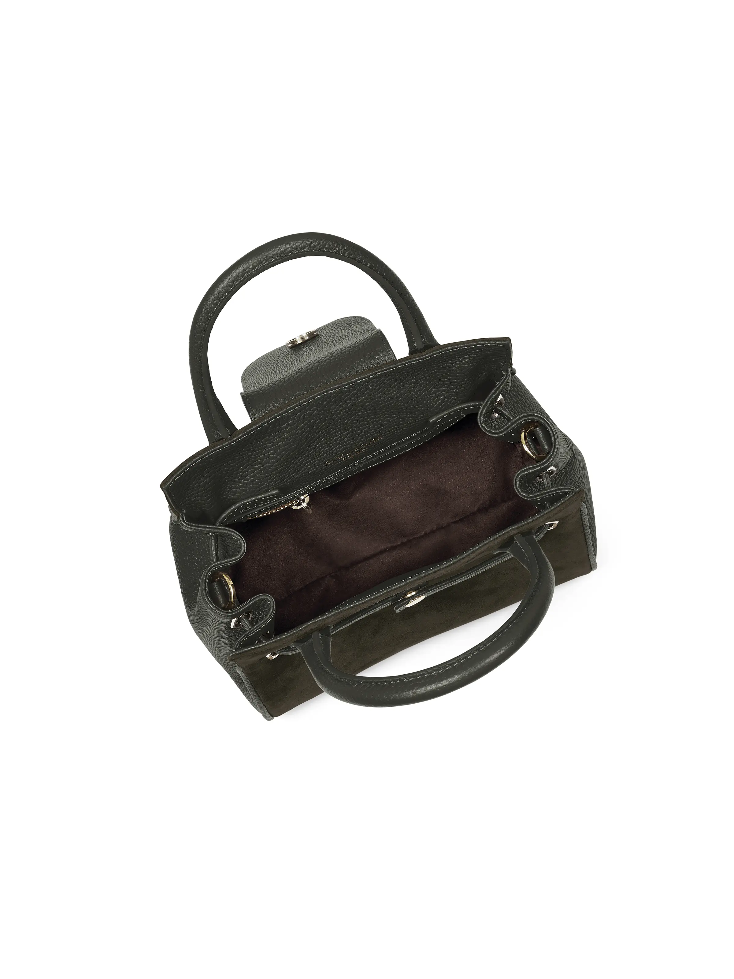 Mini Windsor Handbag - Moss Green - Image 4