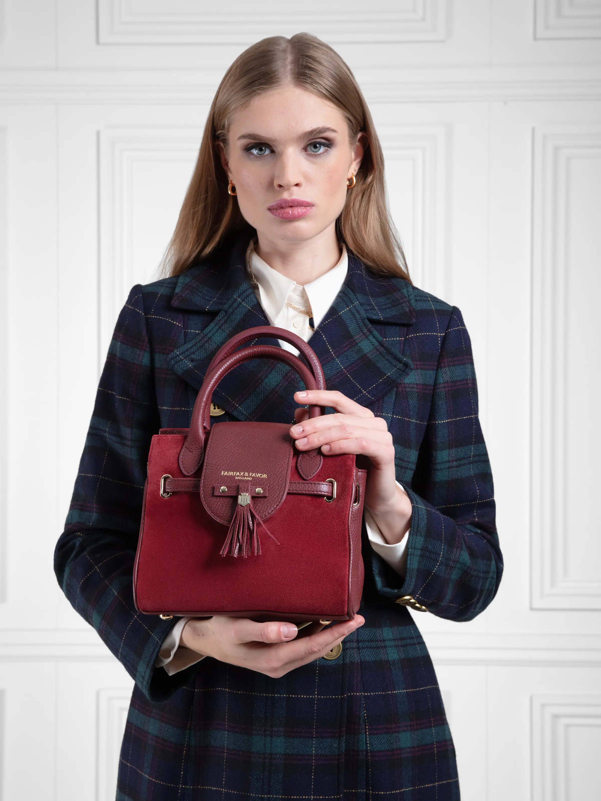 Mini Windsor Handbag - Ruby - Image 2