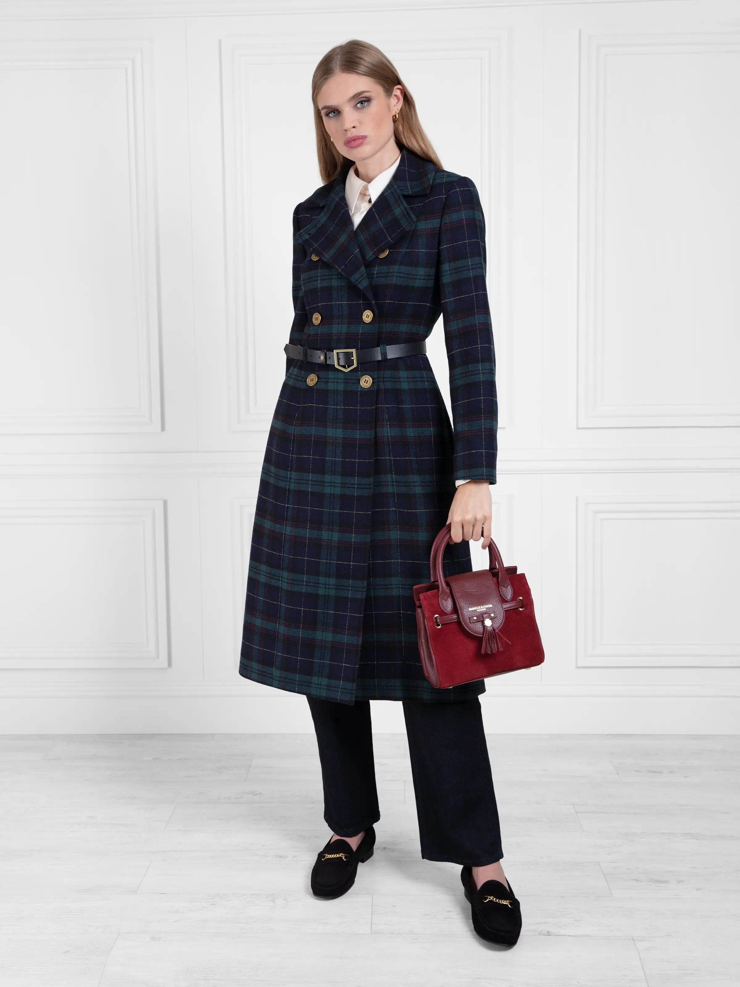 Mini Windsor Handbag - Ruby - Image 6
