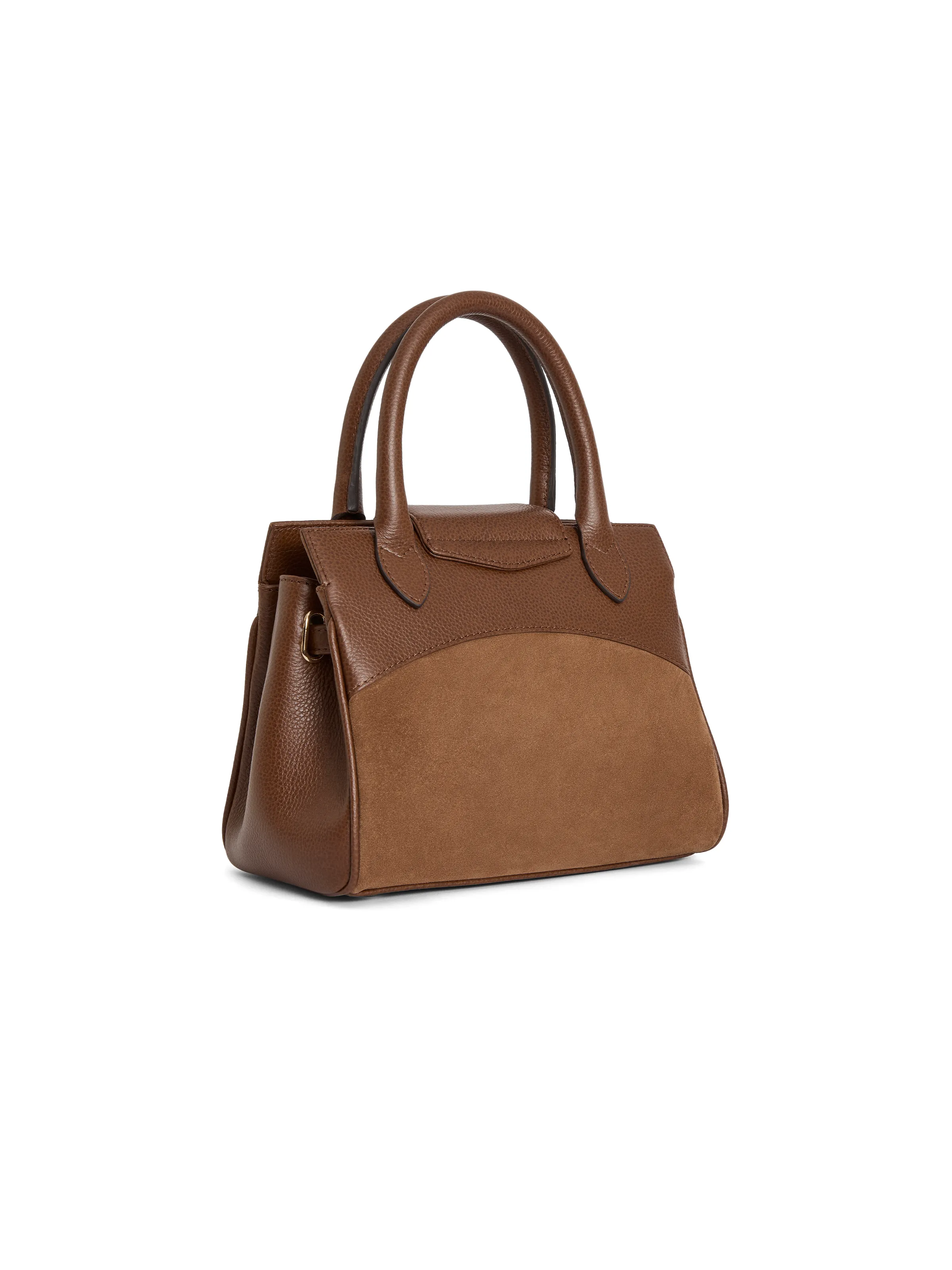 Mini Windsor Handbag - Tawny Suede - Image 3