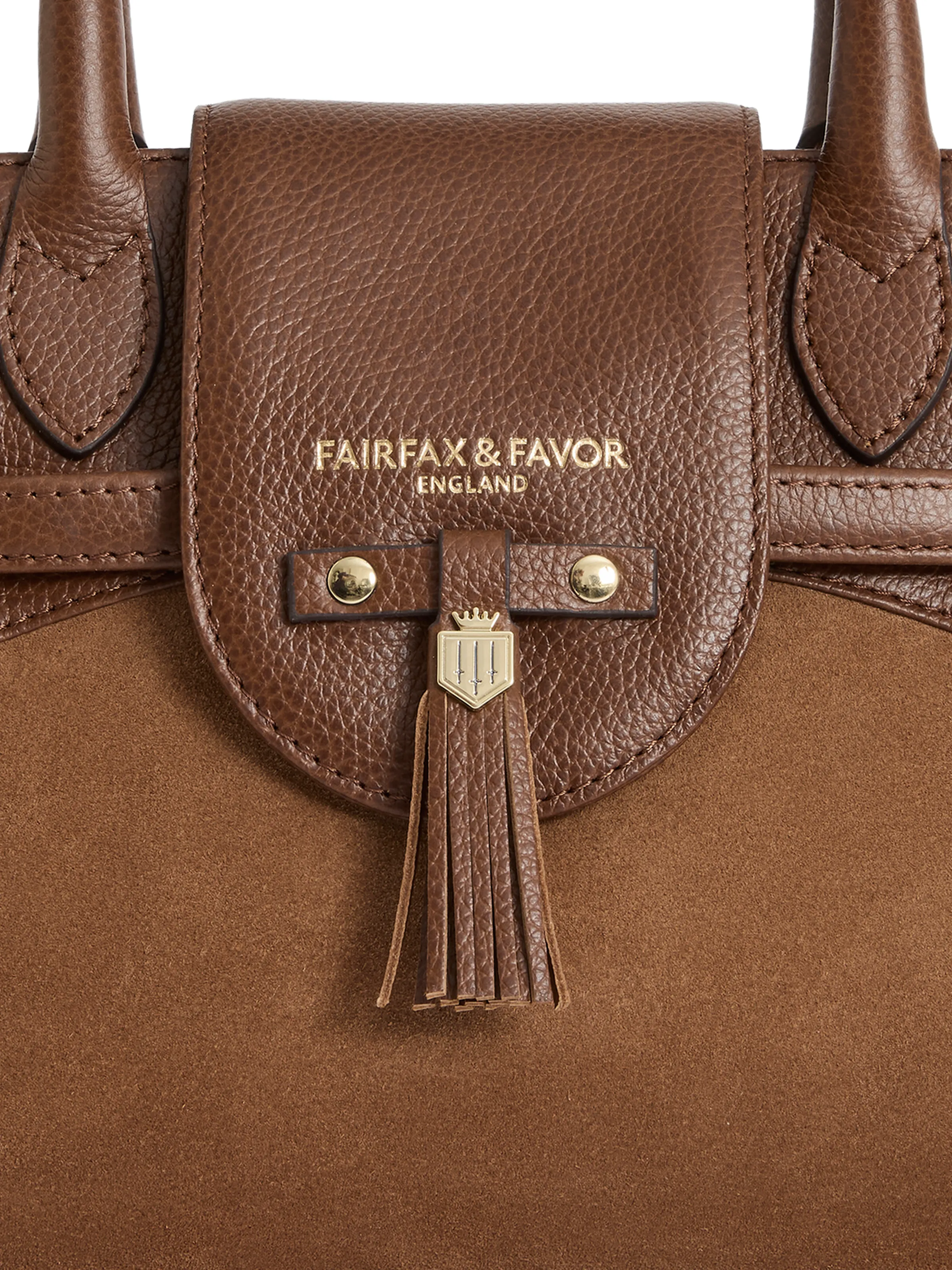 Mini Windsor Handbag - Tawny Suede - Image 6