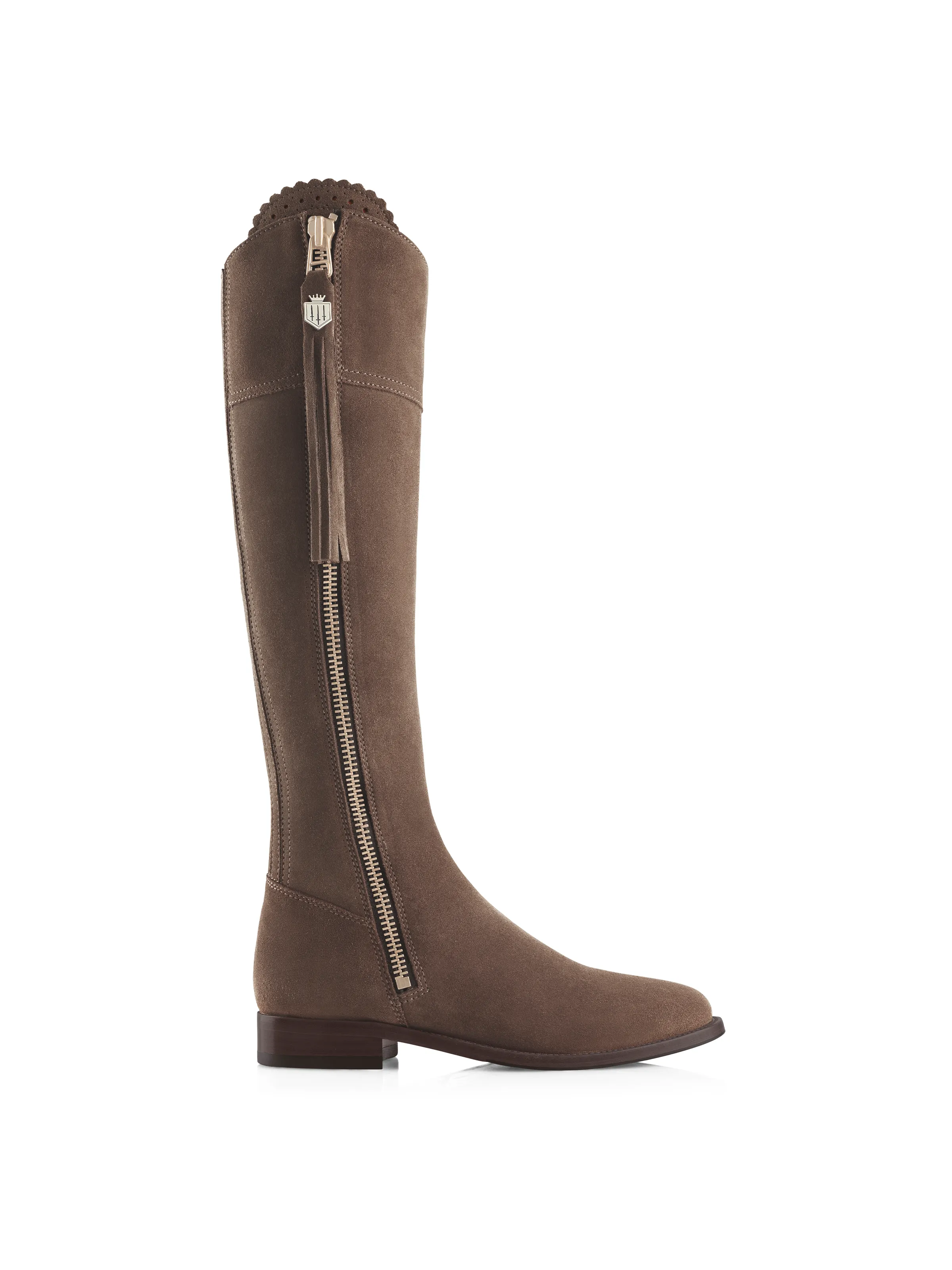 Regina (Narrow Fit) - Fog Suede