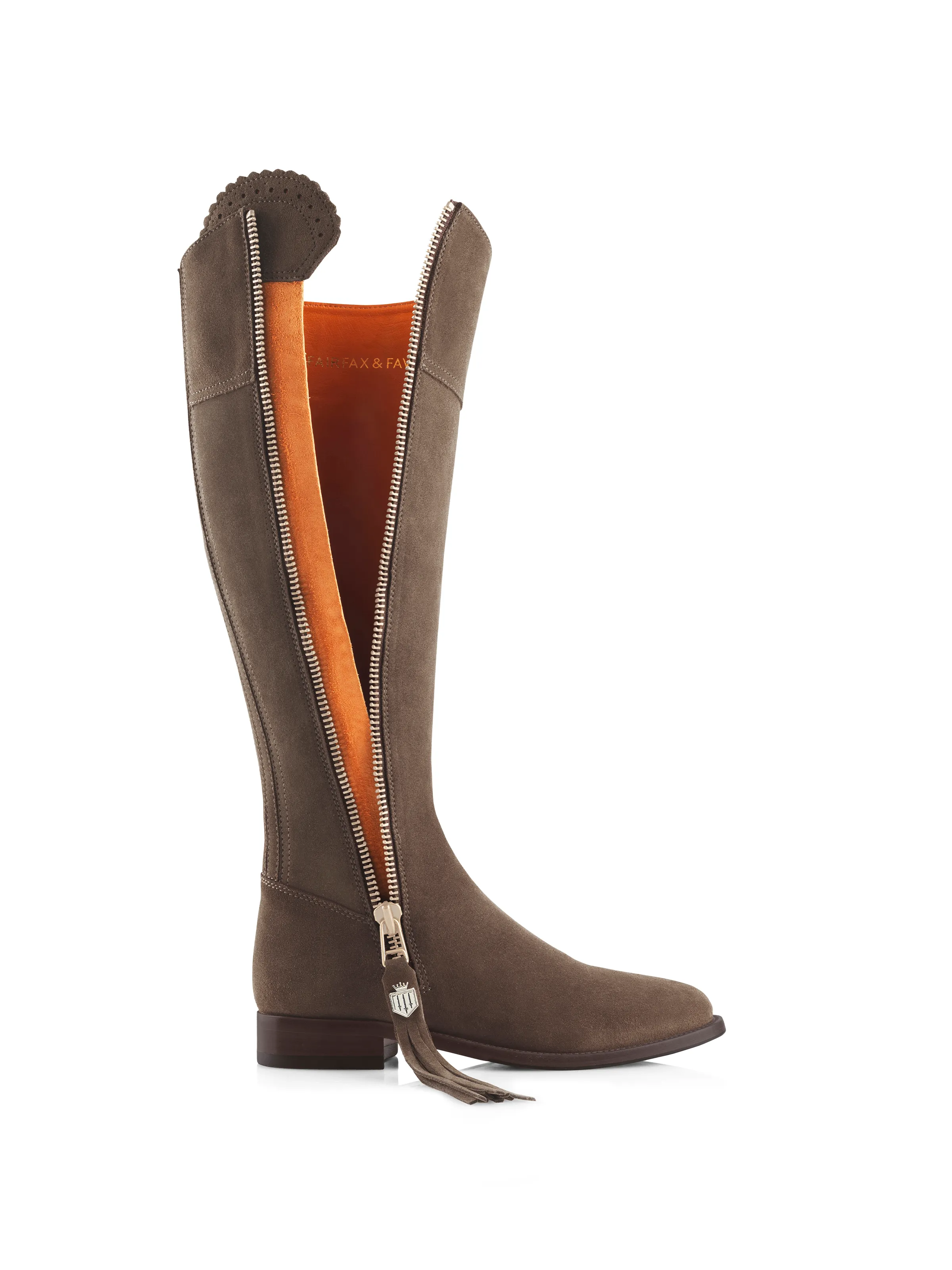 Regina (Narrow Fit) - Fog Suede - Image 4