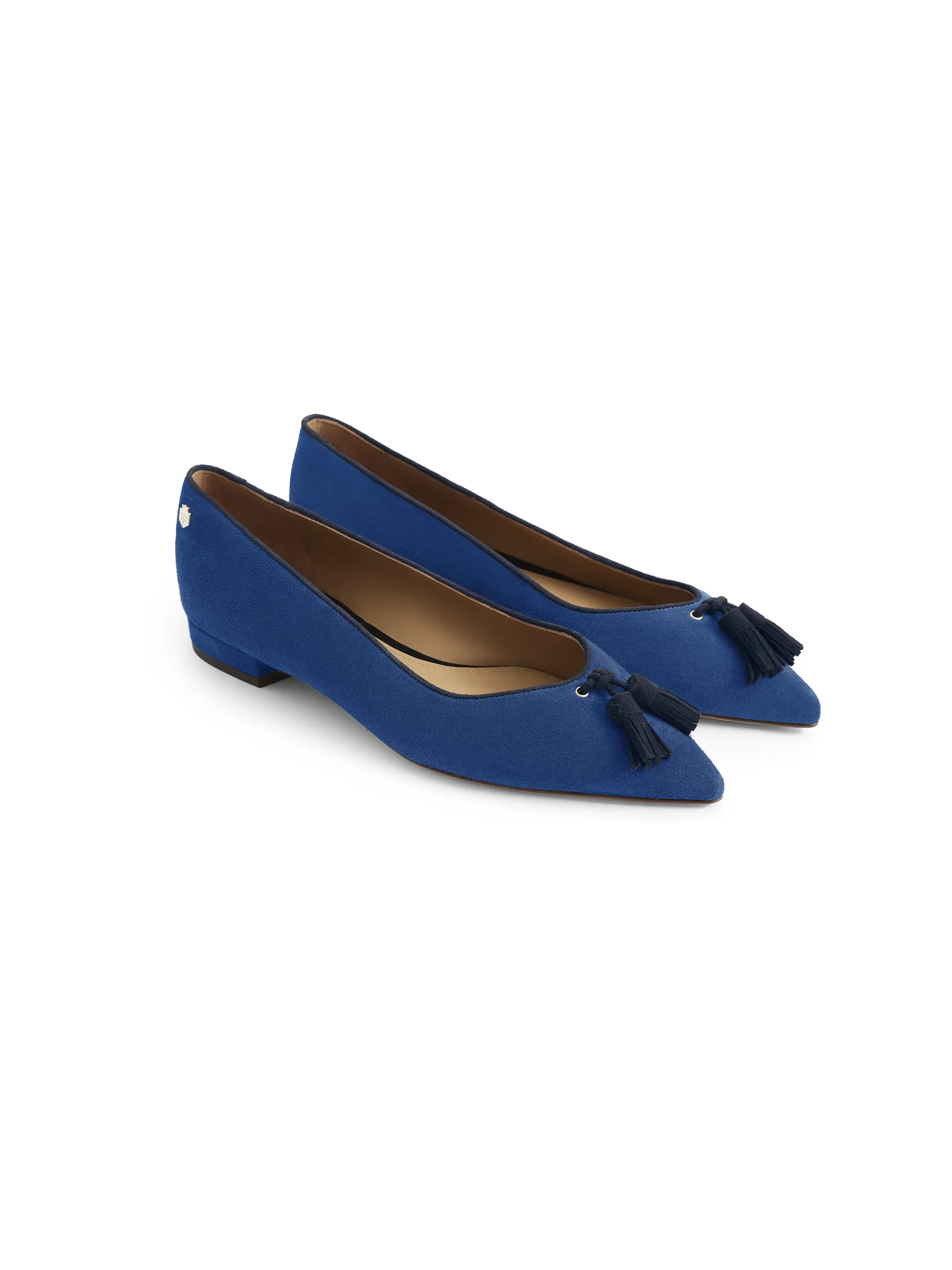 Newbury Pump - Porto Blue & Navy Suede - Image 2