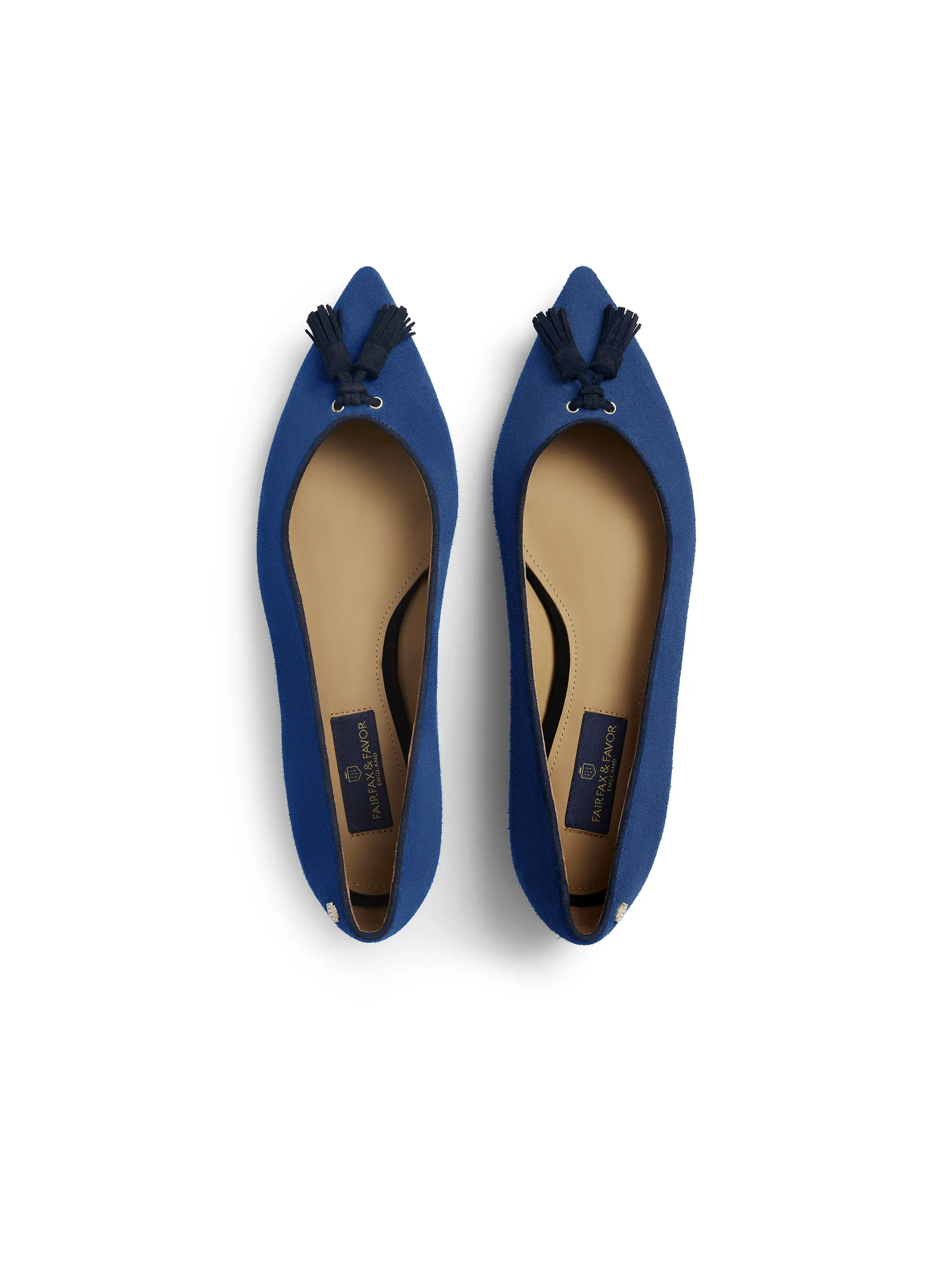 Newbury Pump - Porto Blue & Navy Suede - Image 3