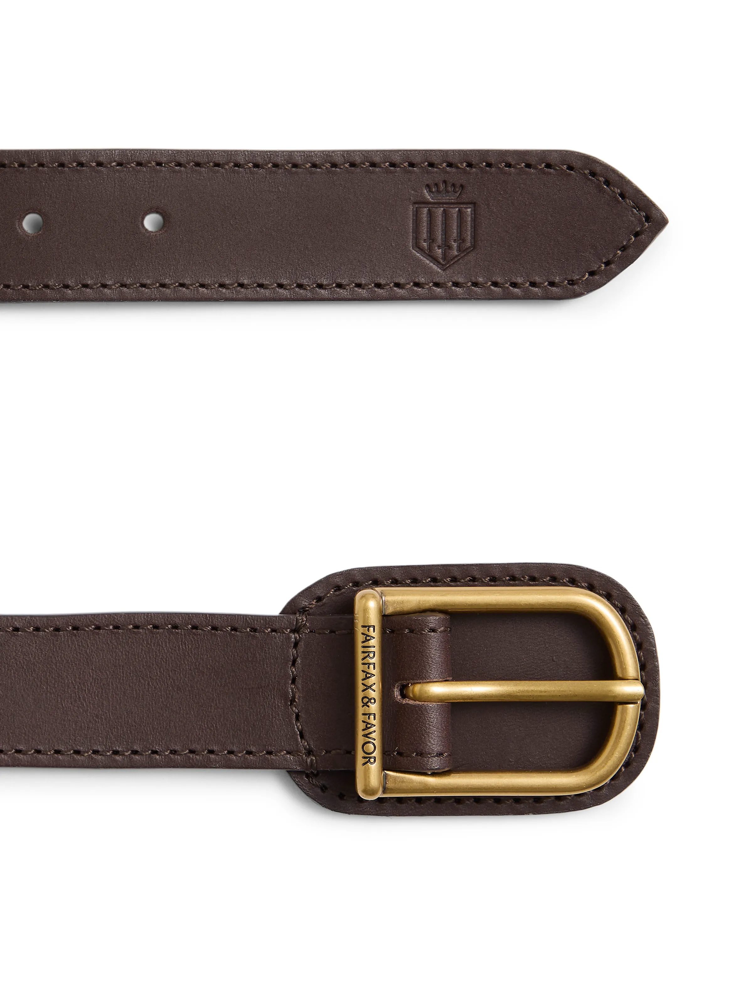 Pensthorpe Waist Belt - Mahogany Leather - Image 5