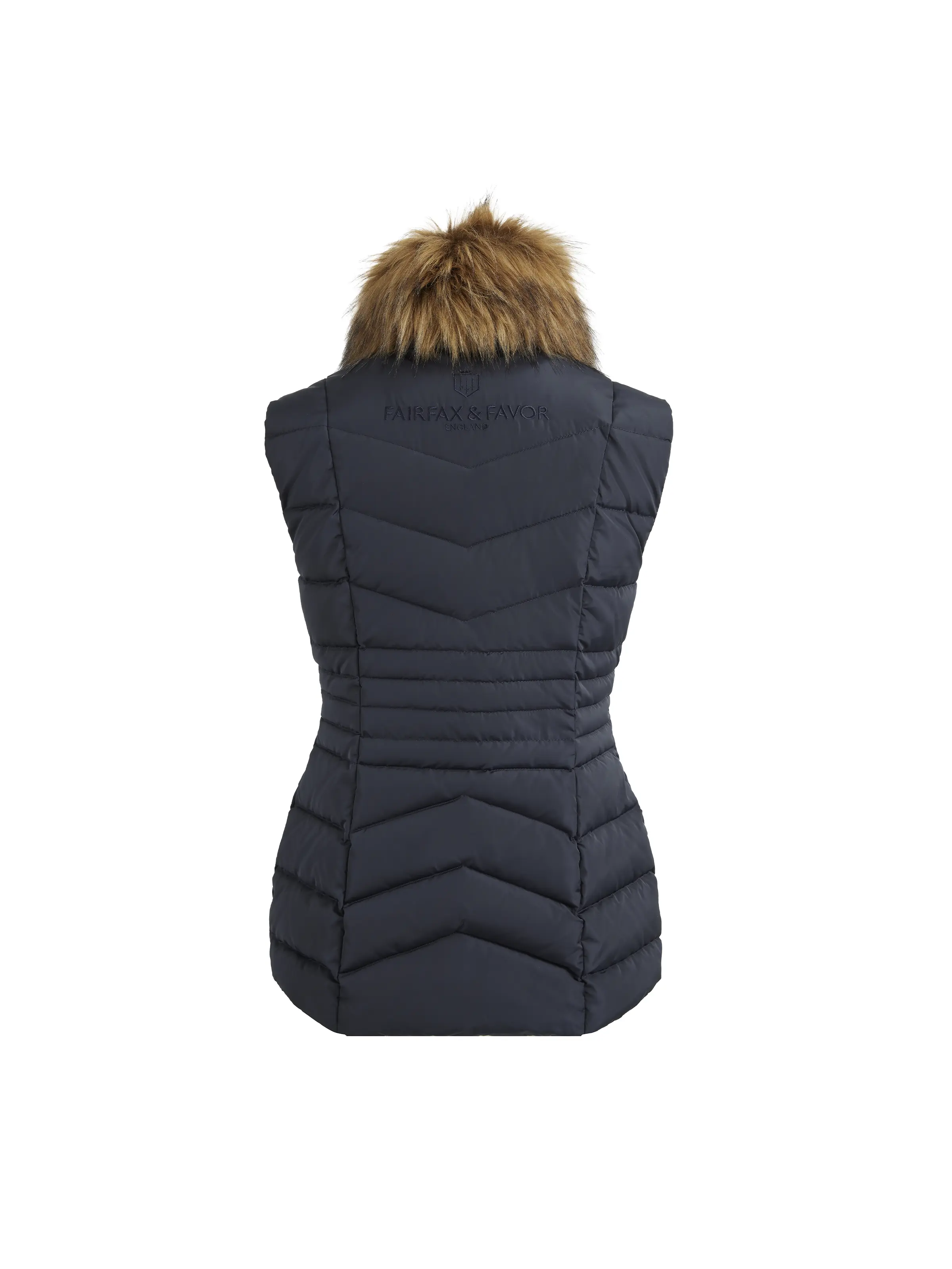 Pippa Padded Gilet - Navy - Image 3