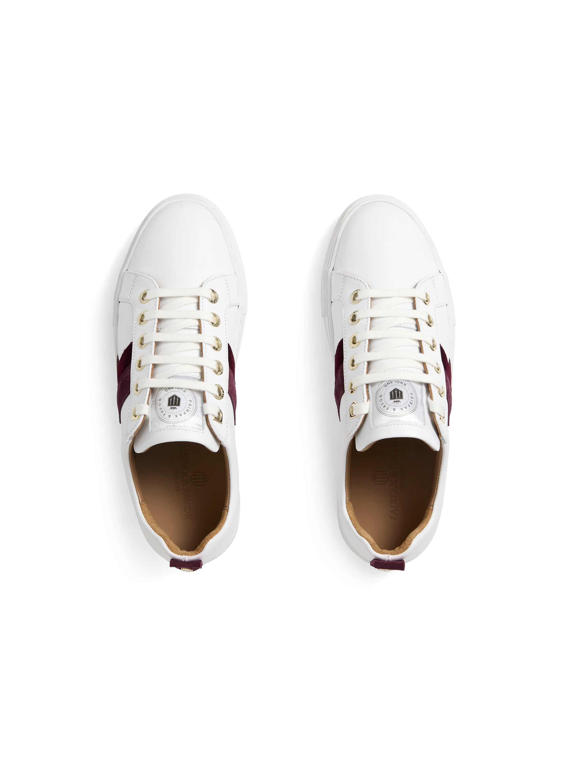 Platform Alexandra - White - Elderberry Suede - Image 4