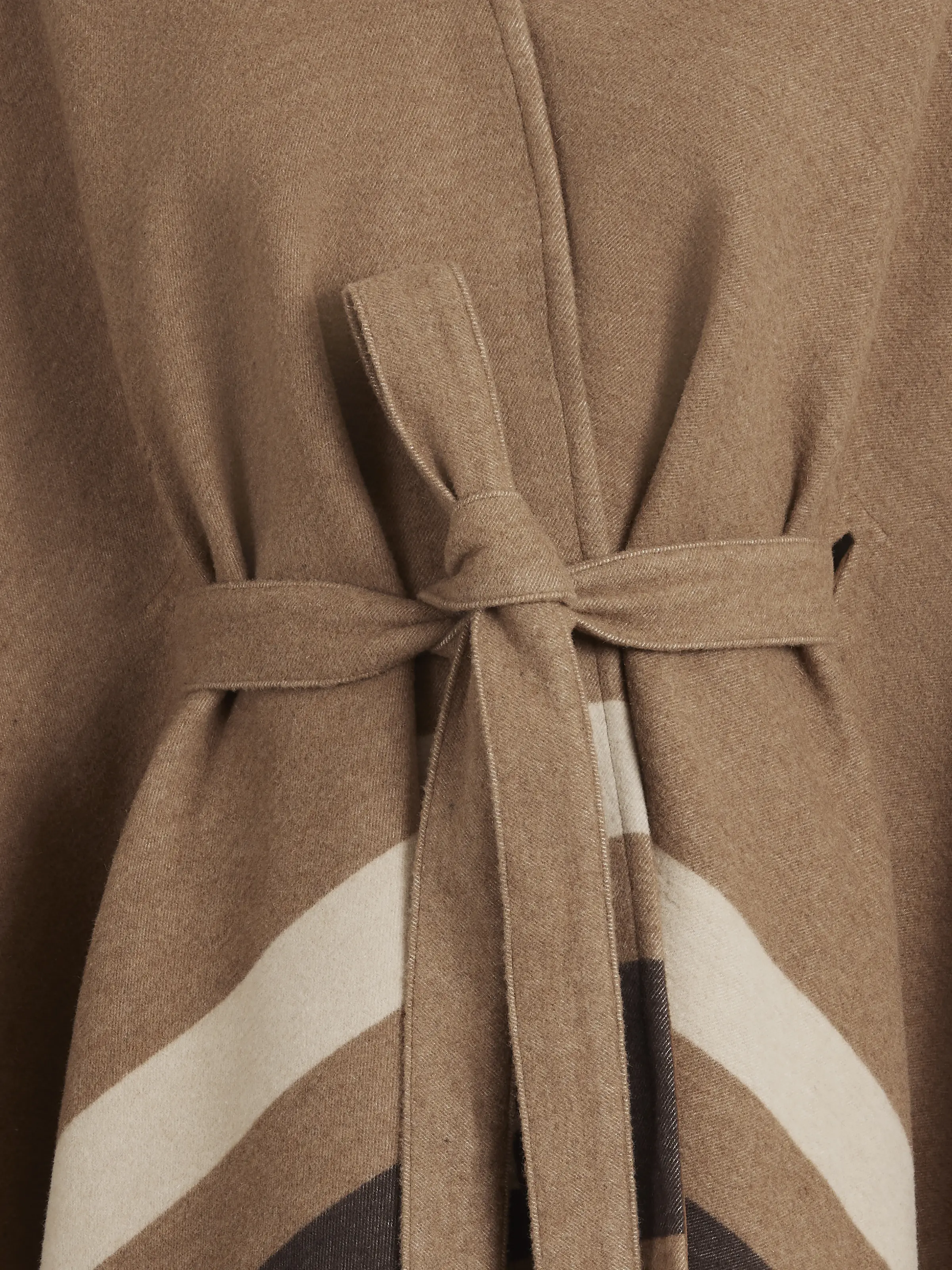 Rachel Cape - Neutral Tri-Colour - Image 4