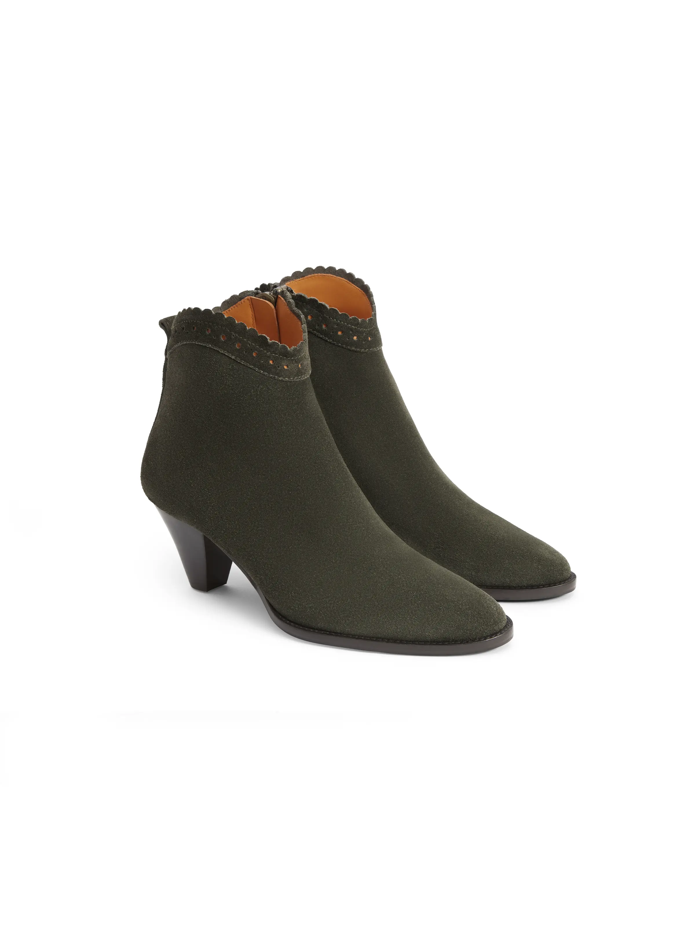 Regina Ankle Boot - Moss Green - Image 2