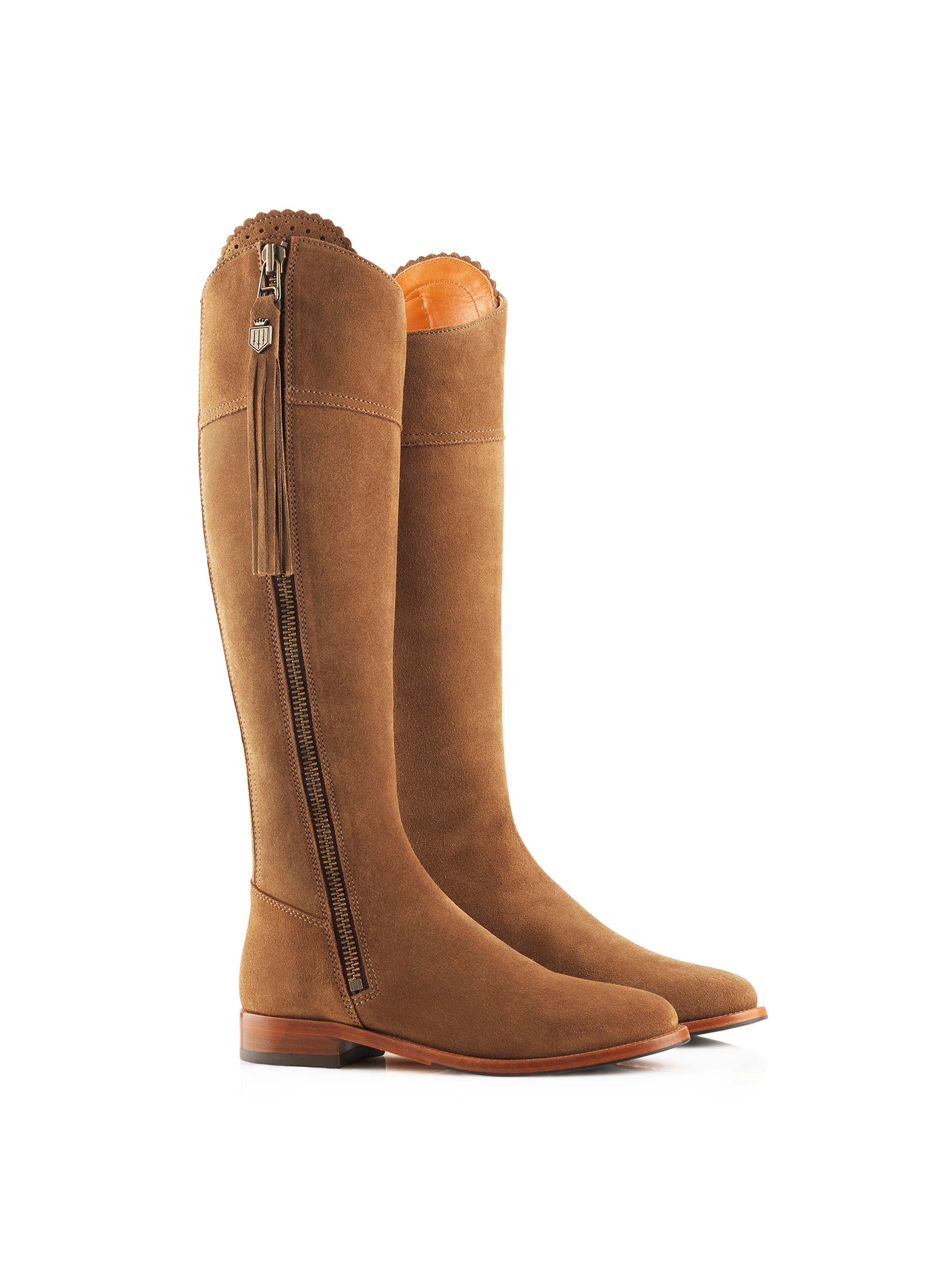 Regina Petite (Regular Fit) - Tan Suede - Image 3