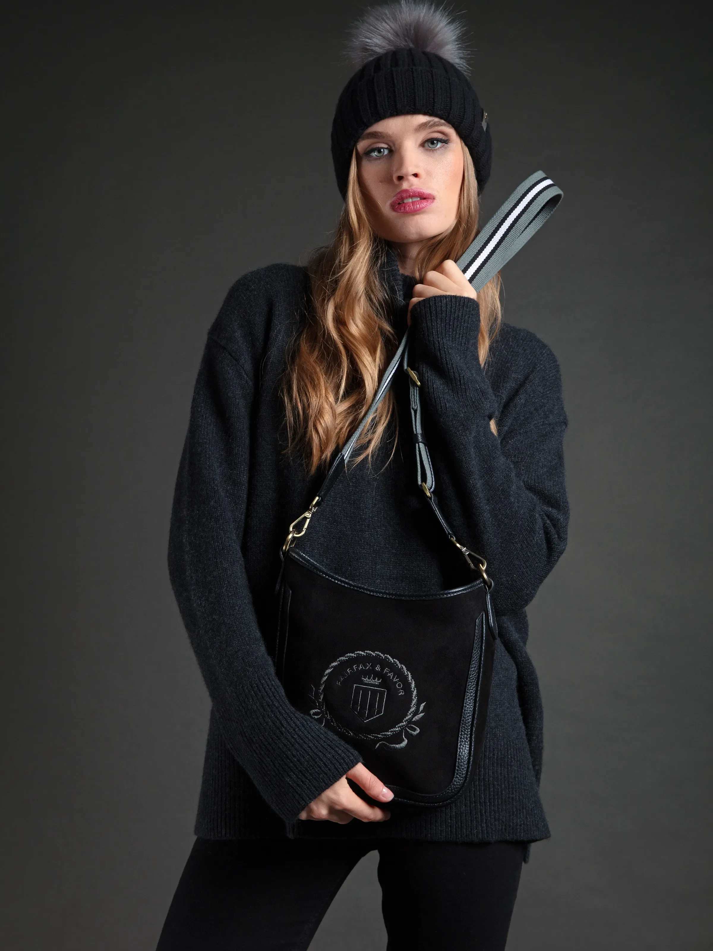 Richmond Messenger Bag - Black - Image 2