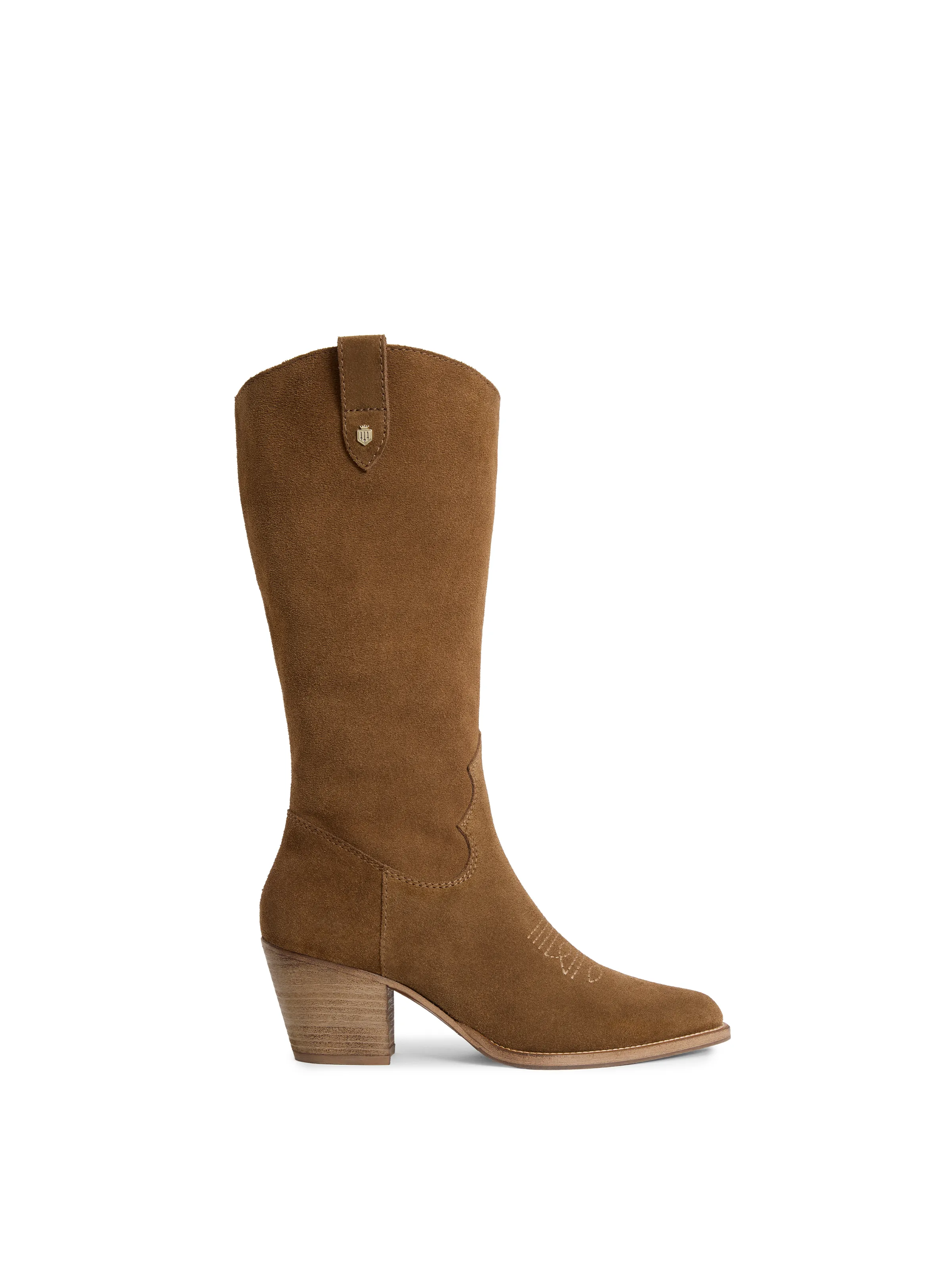 Rockingham Mid Calf - Tan Suede