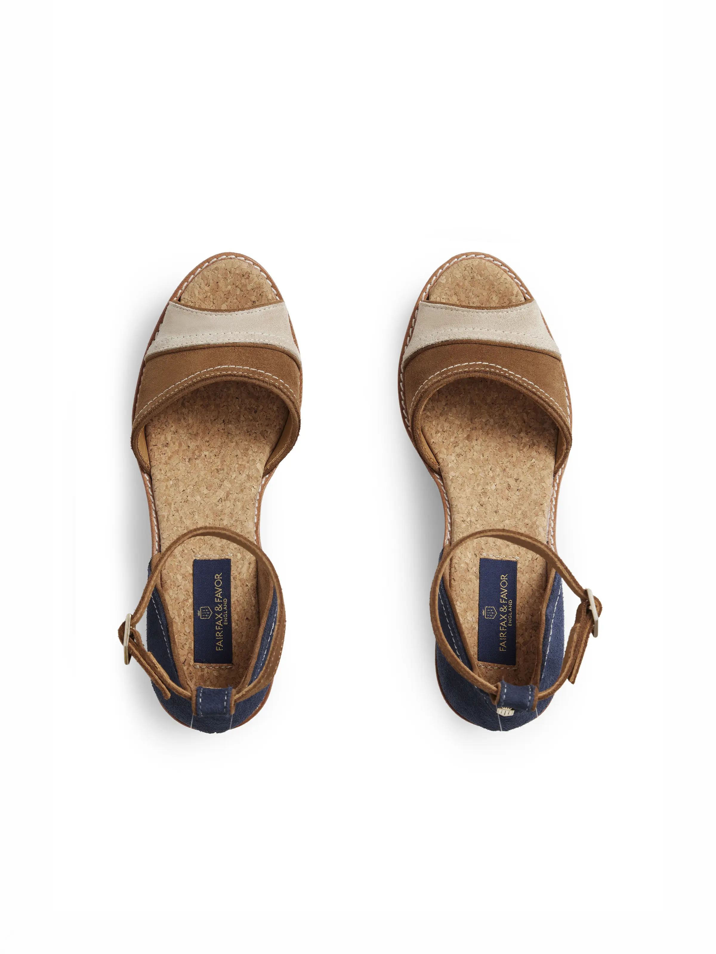 Santorini Mid Wedge - Tri-Colour - Image 4