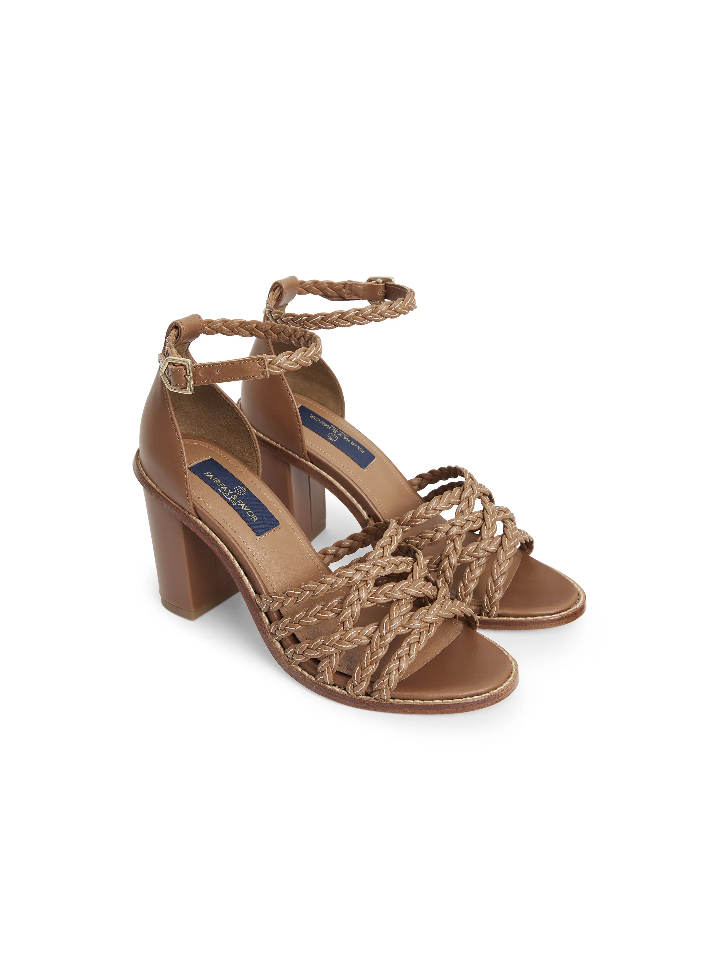 Seville Heel - Tan Leather - Image 3