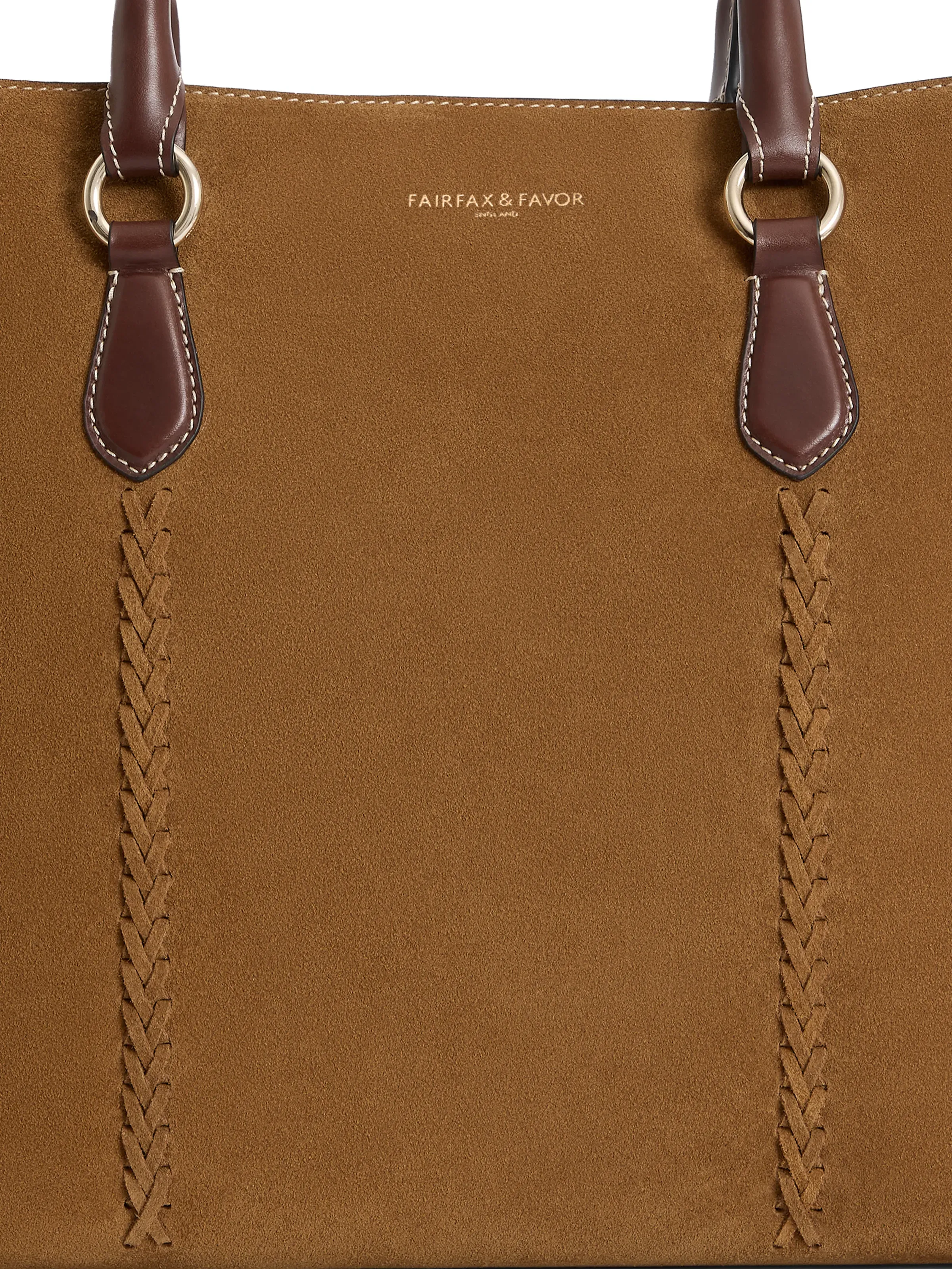 Seville Tote - Tan Suede - Image 7