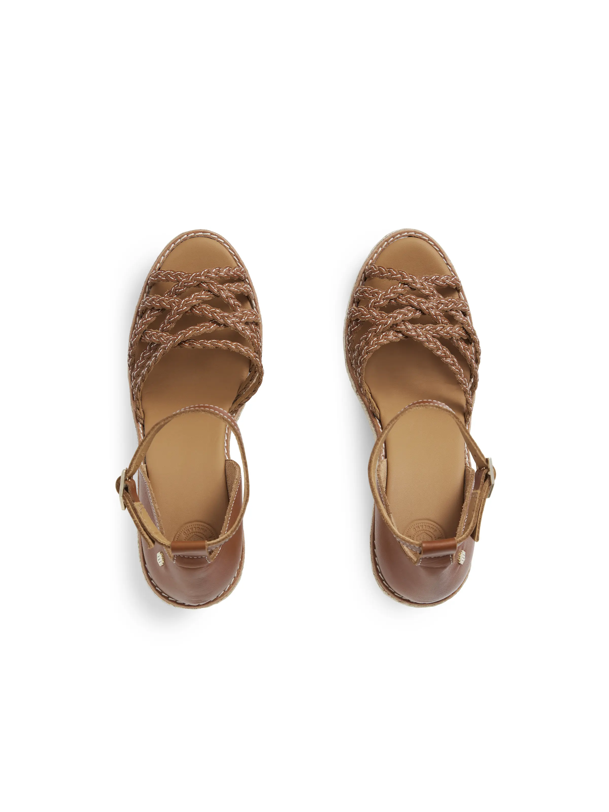 Seville Wedge - Tan Leather - Image 4
