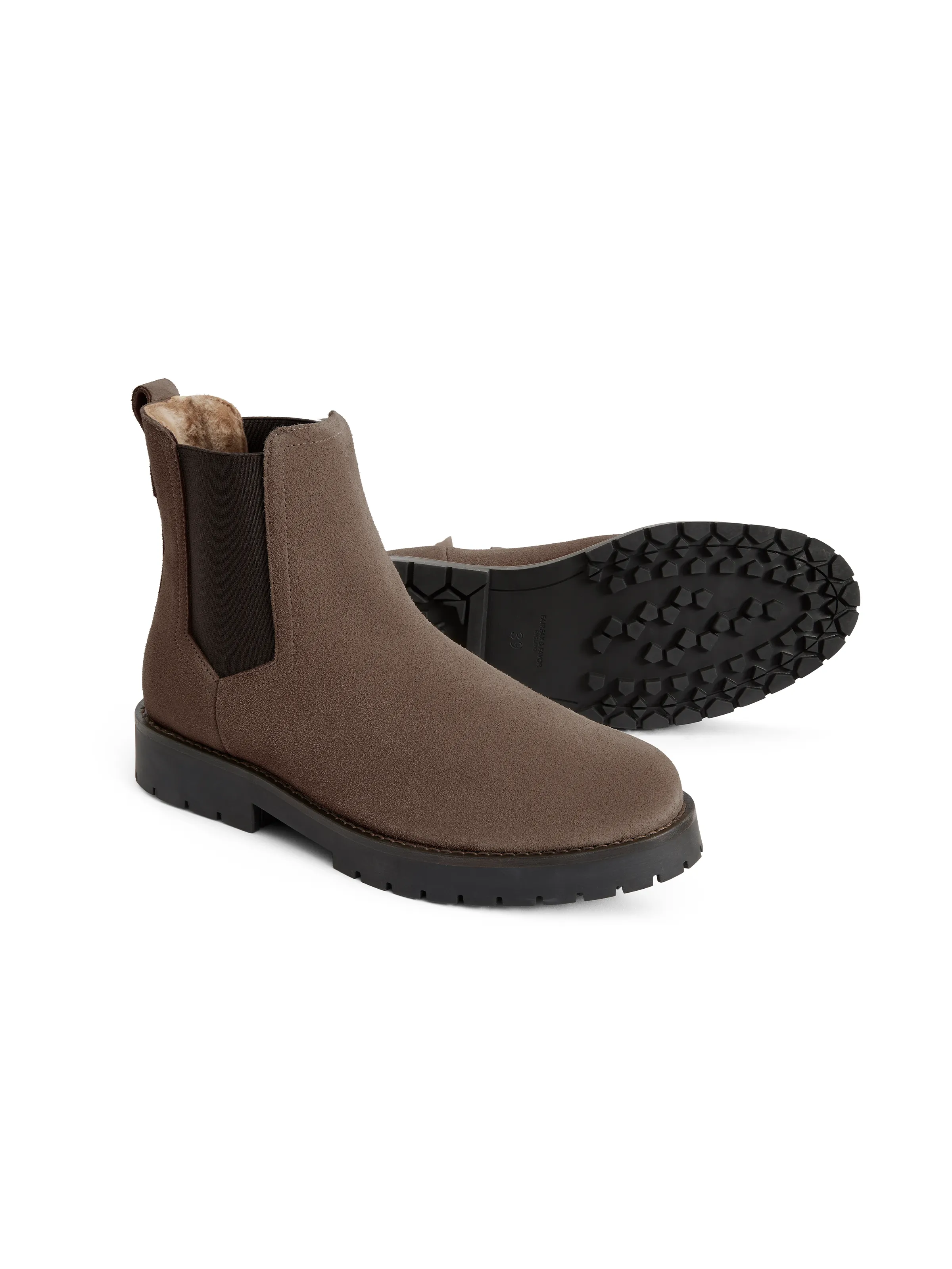 Sheepskin Boudica - Fog Suede - Image 6