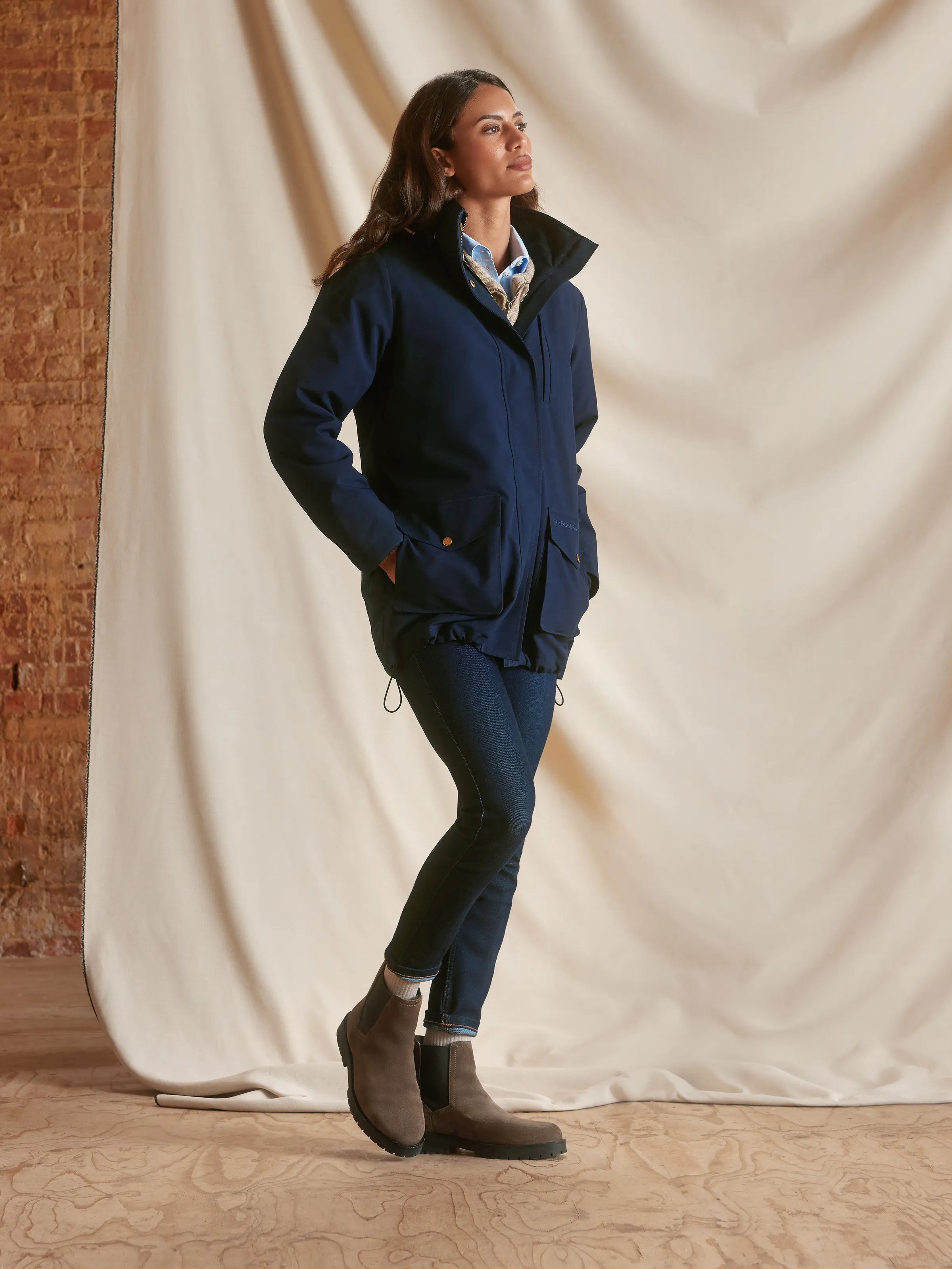 Sheepskin Boudica - Fog Suede - Image 7