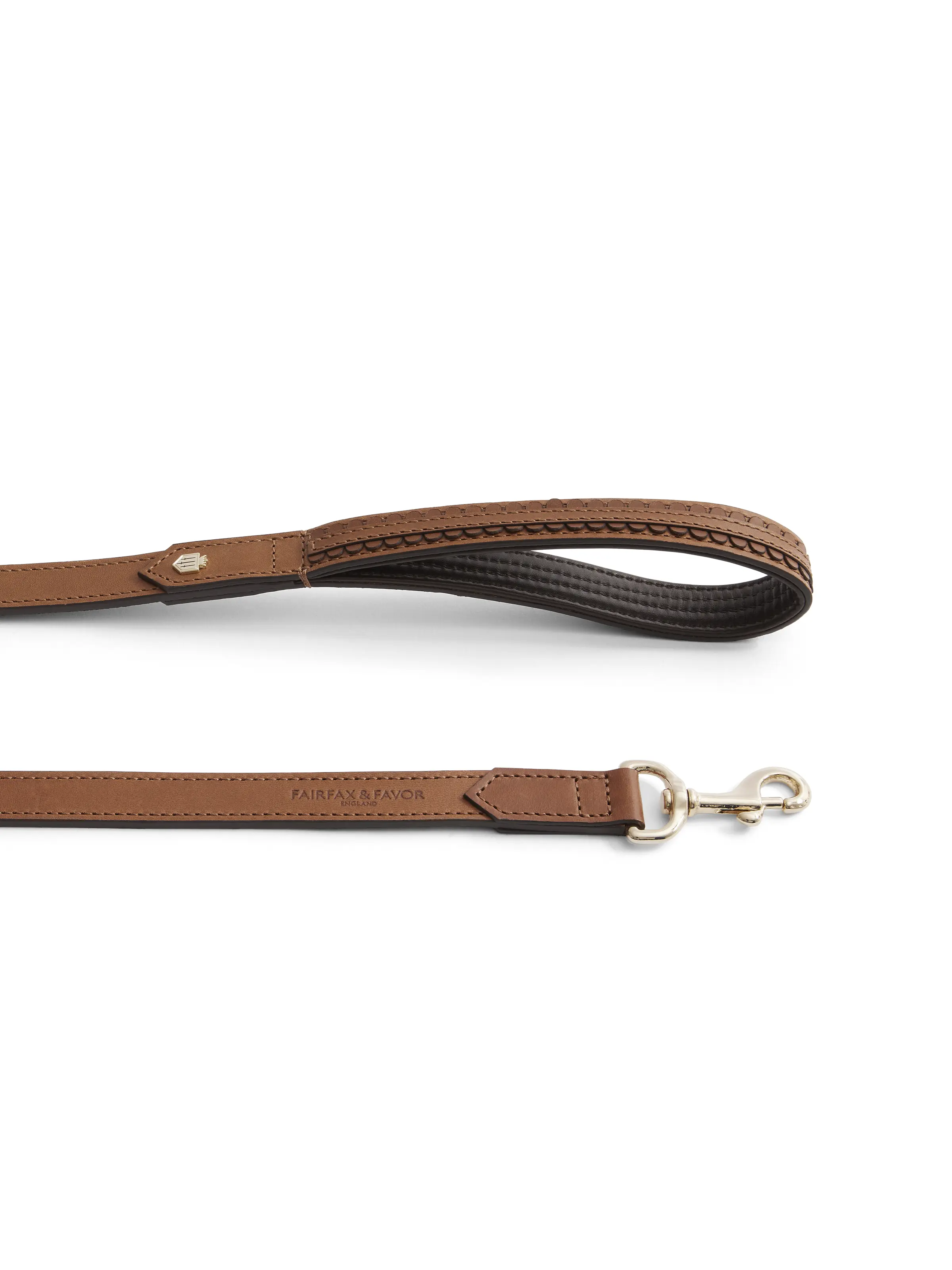 Slim Bakewell Dog Lead - Tan Leather - Image 2