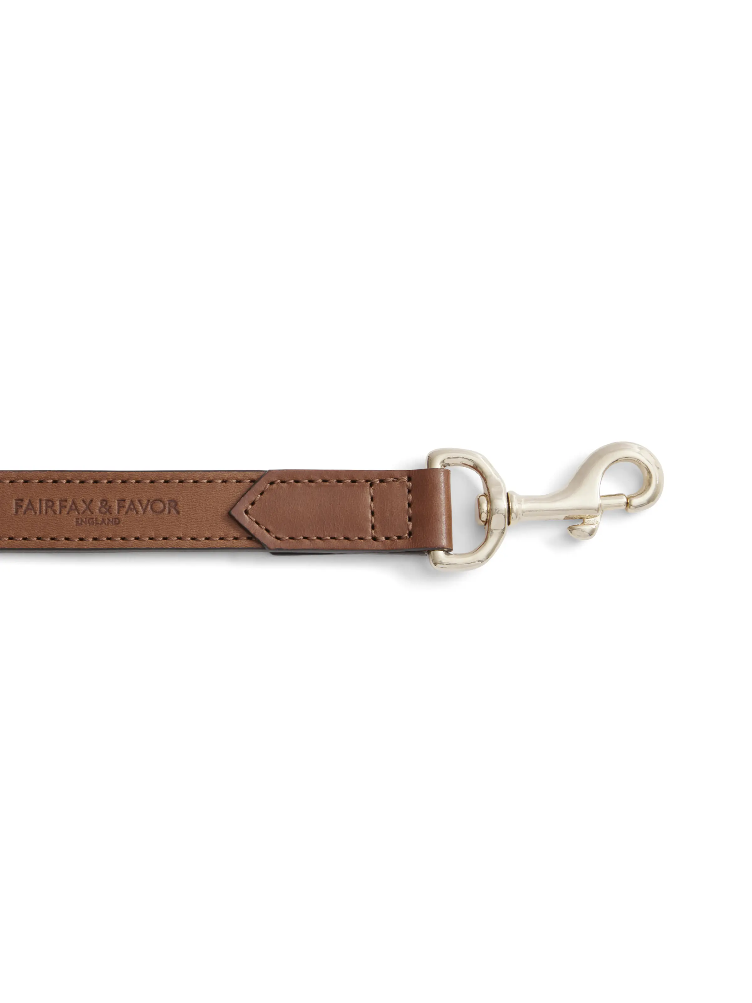 Slim Bakewell Dog Lead - Tan Leather - Image 3