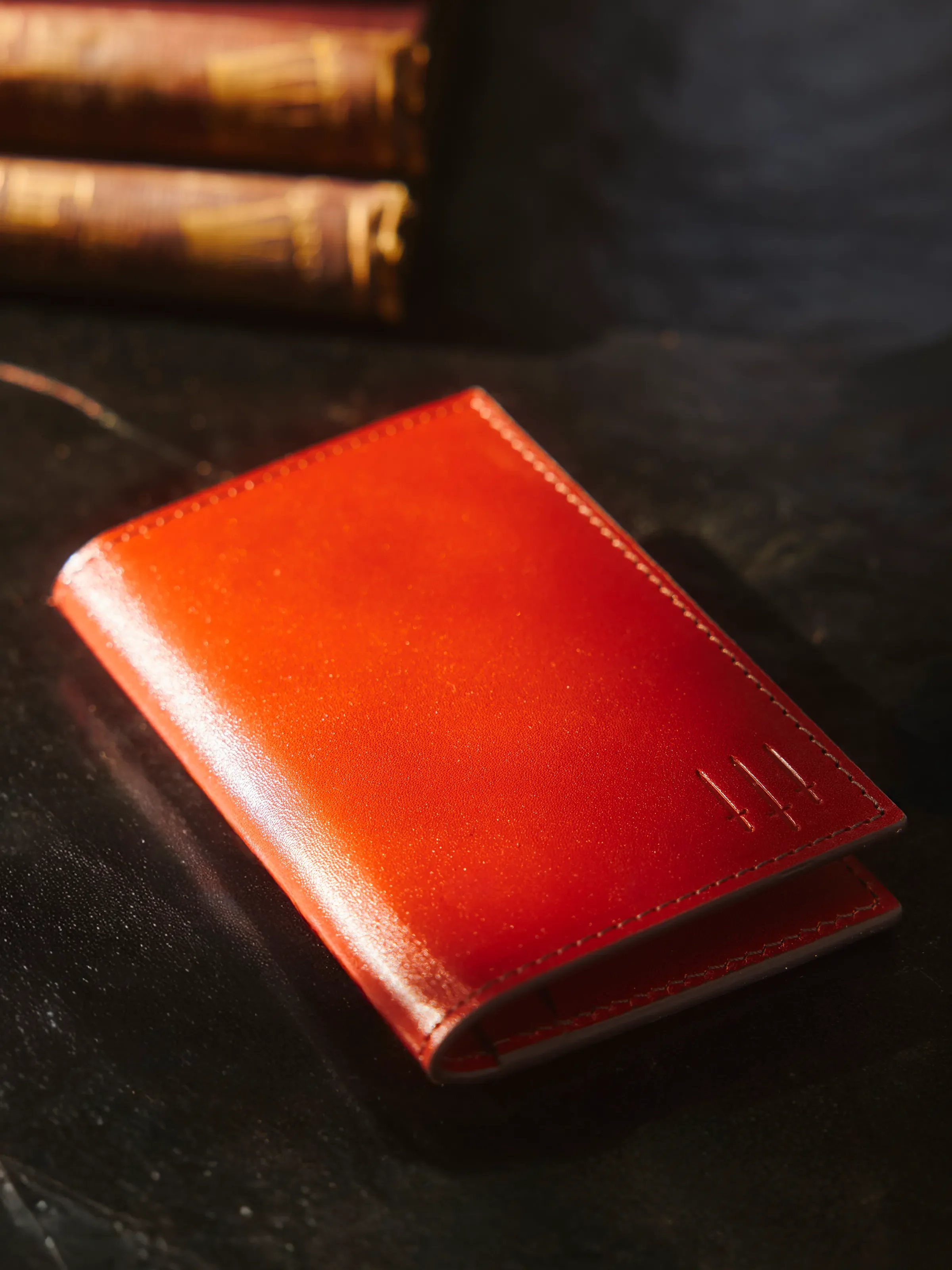 Westminster Slimline Wallet - Red Leather