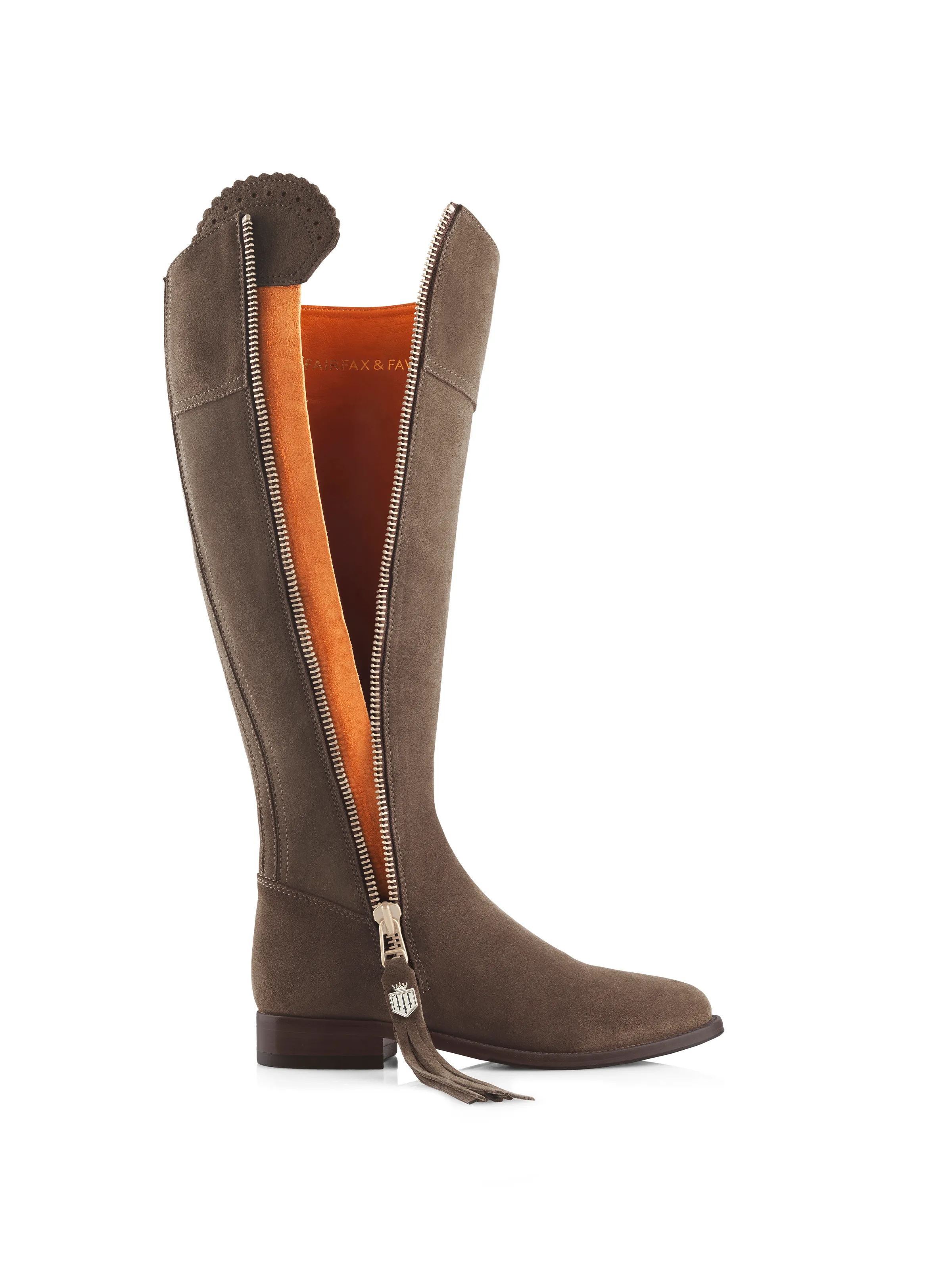 Regina (Sporting Fit) -  Fog Suede - Image 4