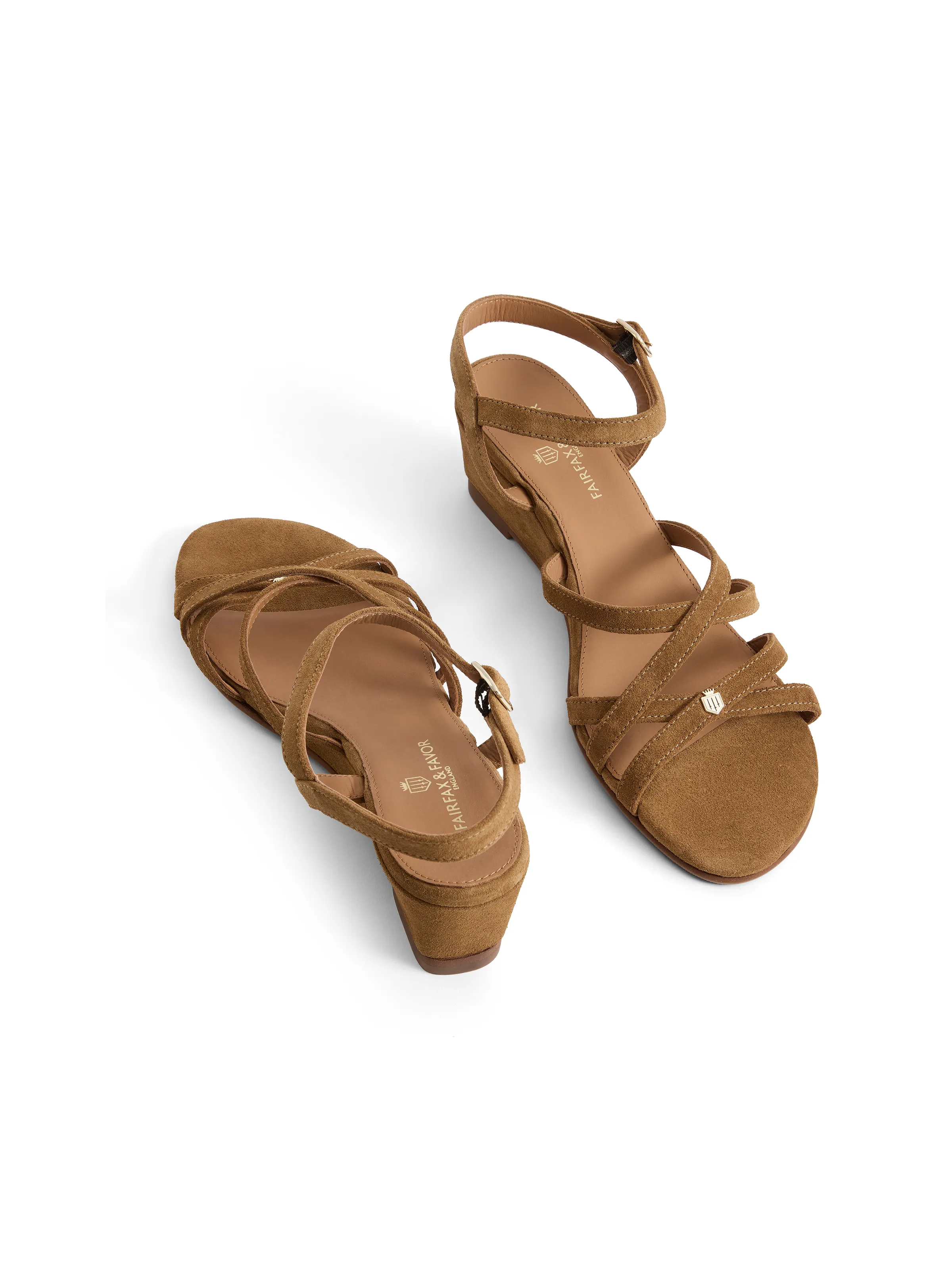 St Ives Wedge - Tan Suede - Image 5