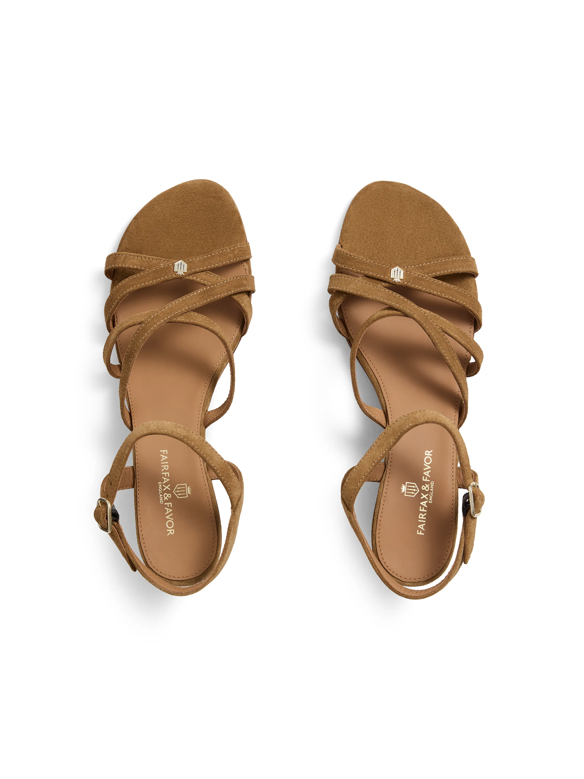 St Ives Wedge - Tan Suede - Image 6